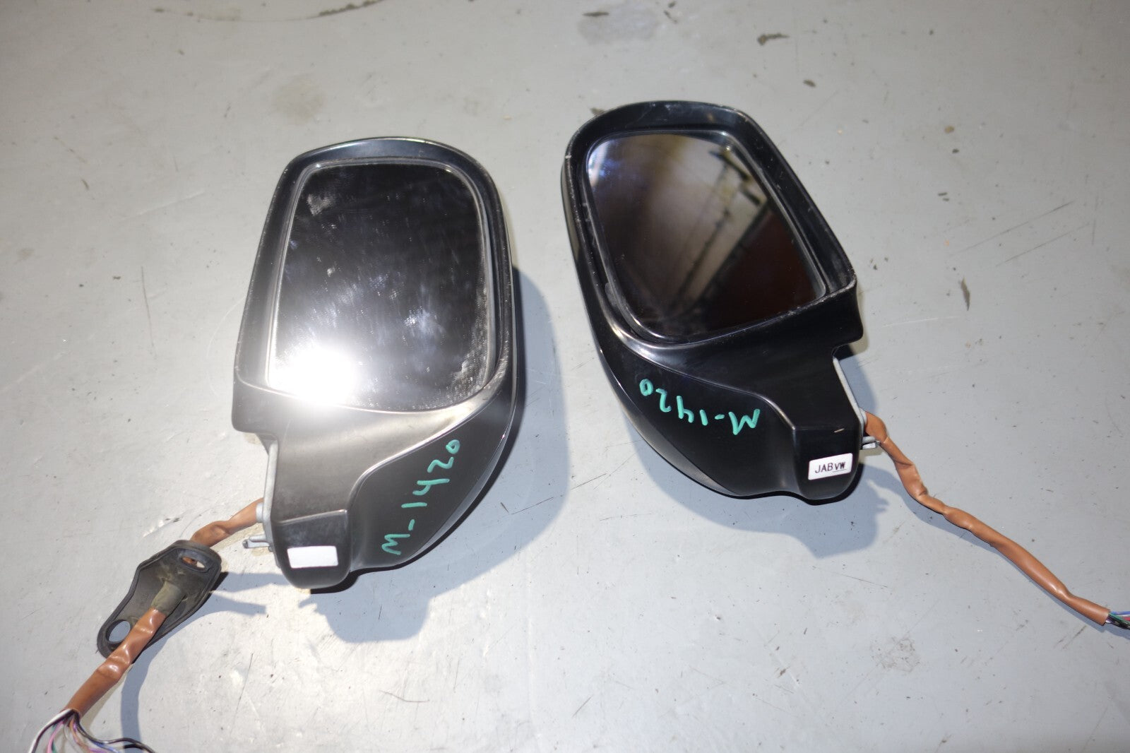 JDM SUBARU IMPREZA WRX STi GRB OEM POWER FOLDING MIRRORS AUTO FLIP 08-14