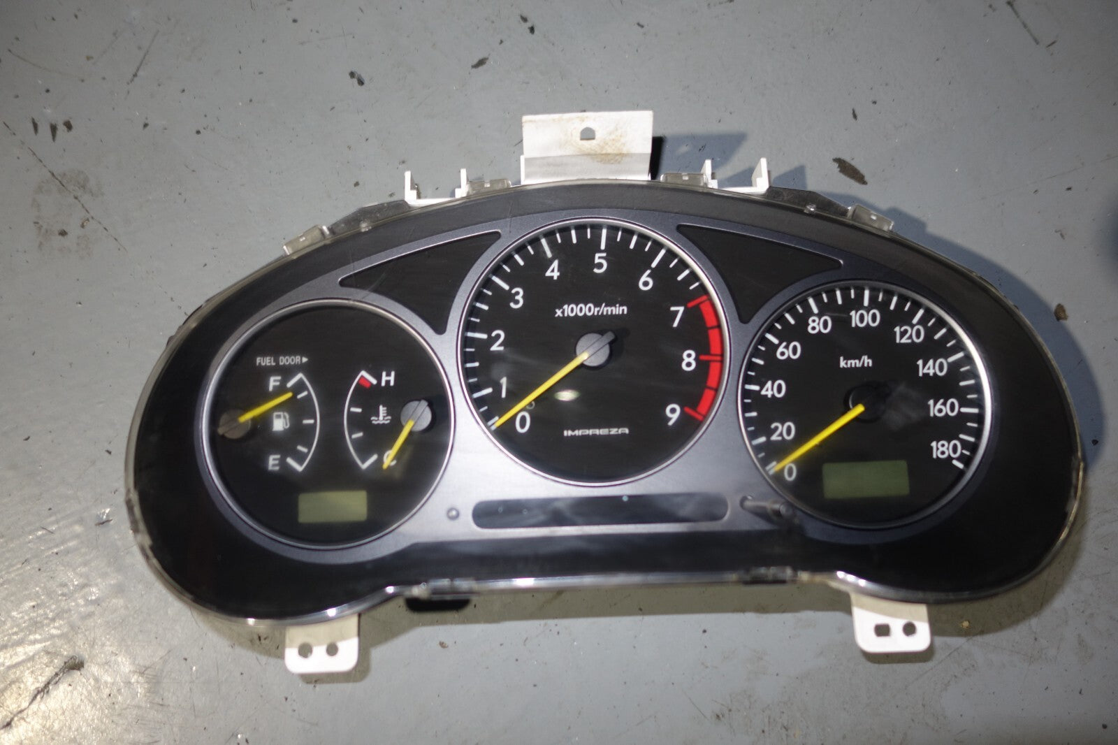 JDM 2002-2003 SUBARU IMPREZA WRX V7 MANUAL GAUGE CLUSTER SPEEDOMETER