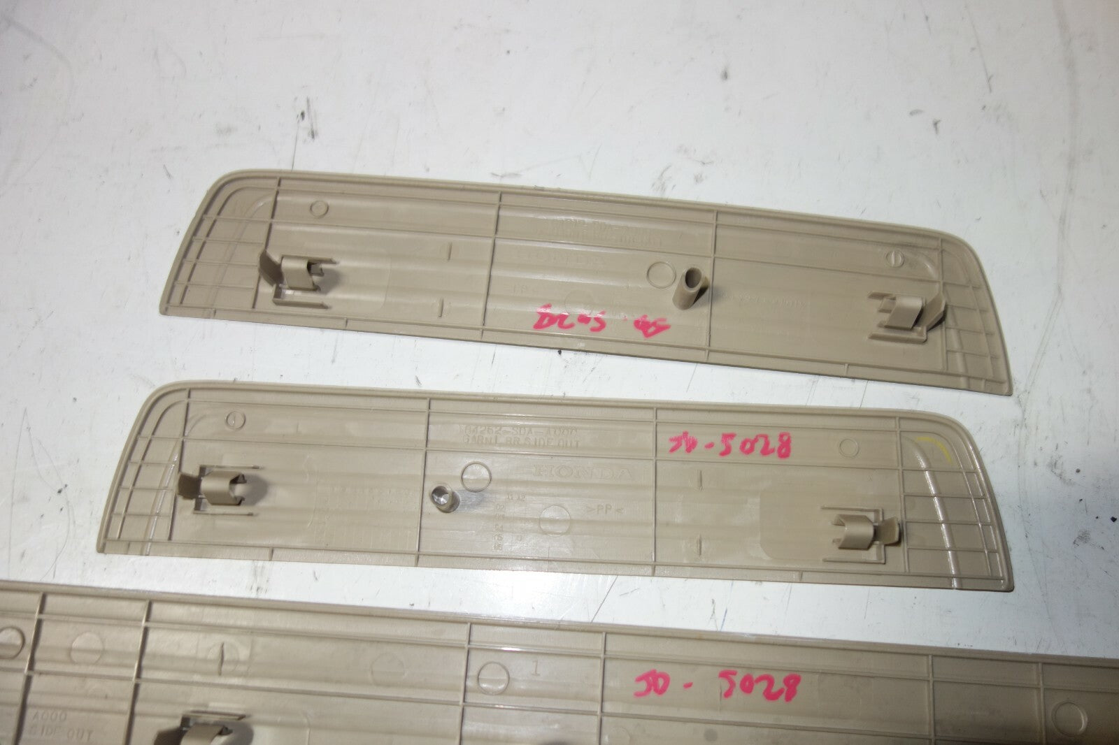 JDM Honda Accord Door Sills Scuff Plates Sedan 4-dr 2003-2007