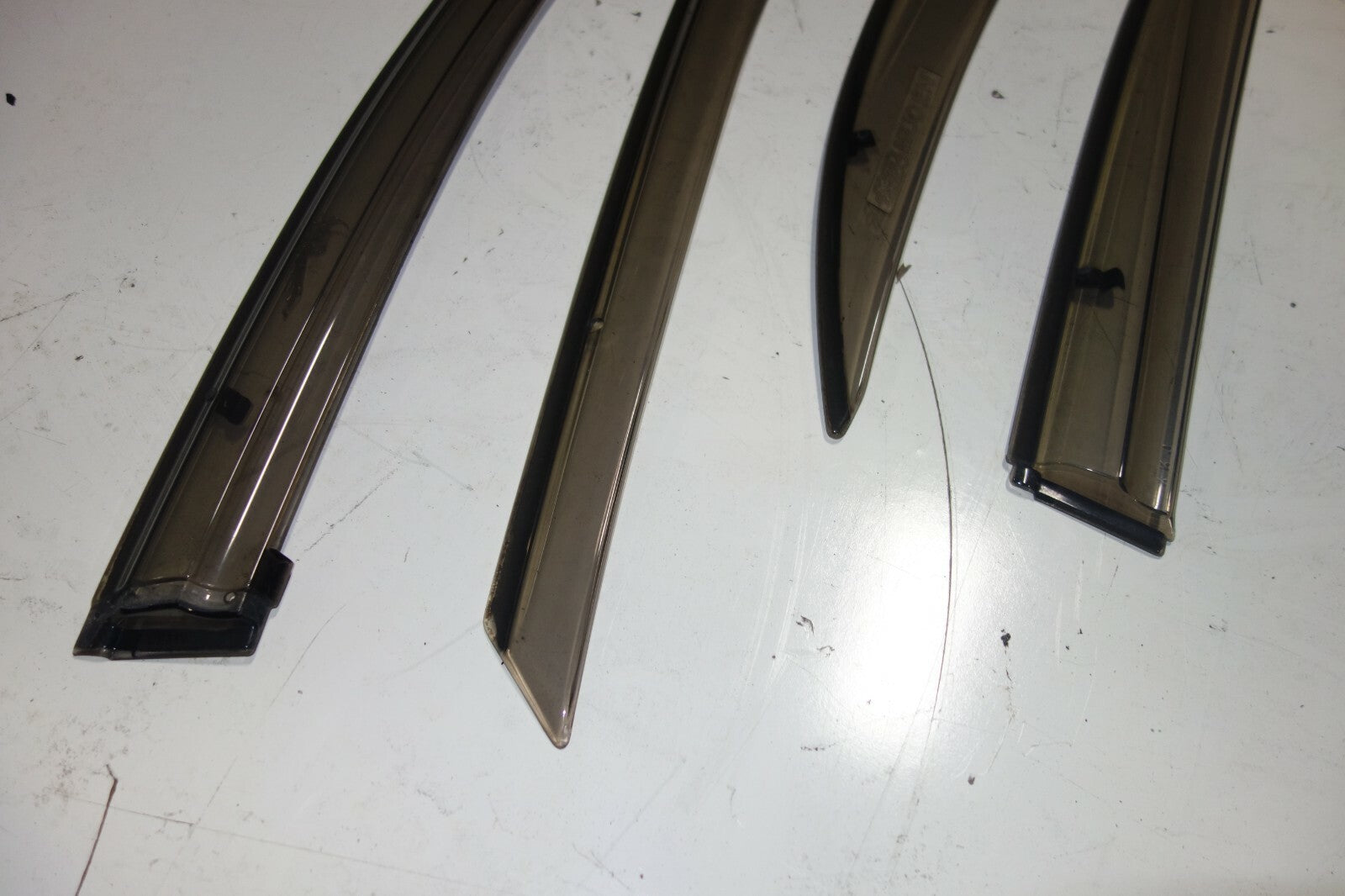 JDM 2005-2008 ACURA RL KB1 MUGEN WINDOW VISORS OEM RAIN GUARDS RARE