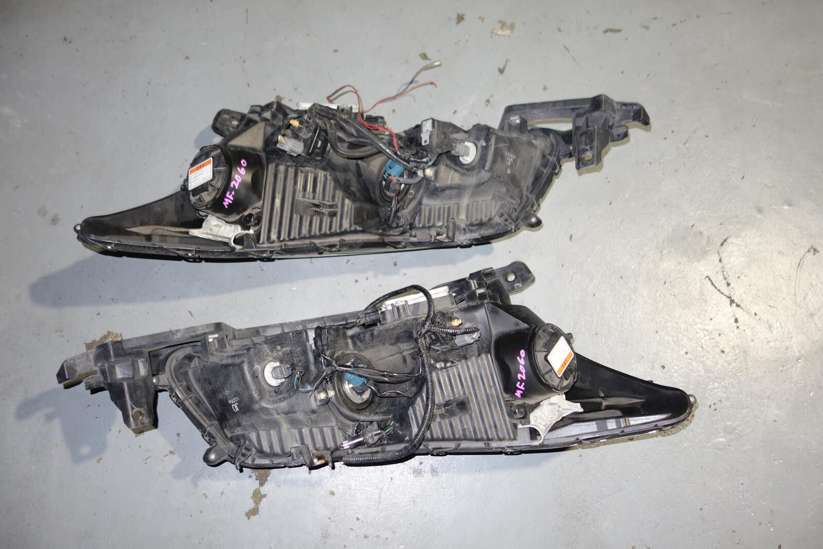 JDM Honda Accord Head lights Inspire Head Lamps 2008 2009 2010 2011 2012 HID CP3