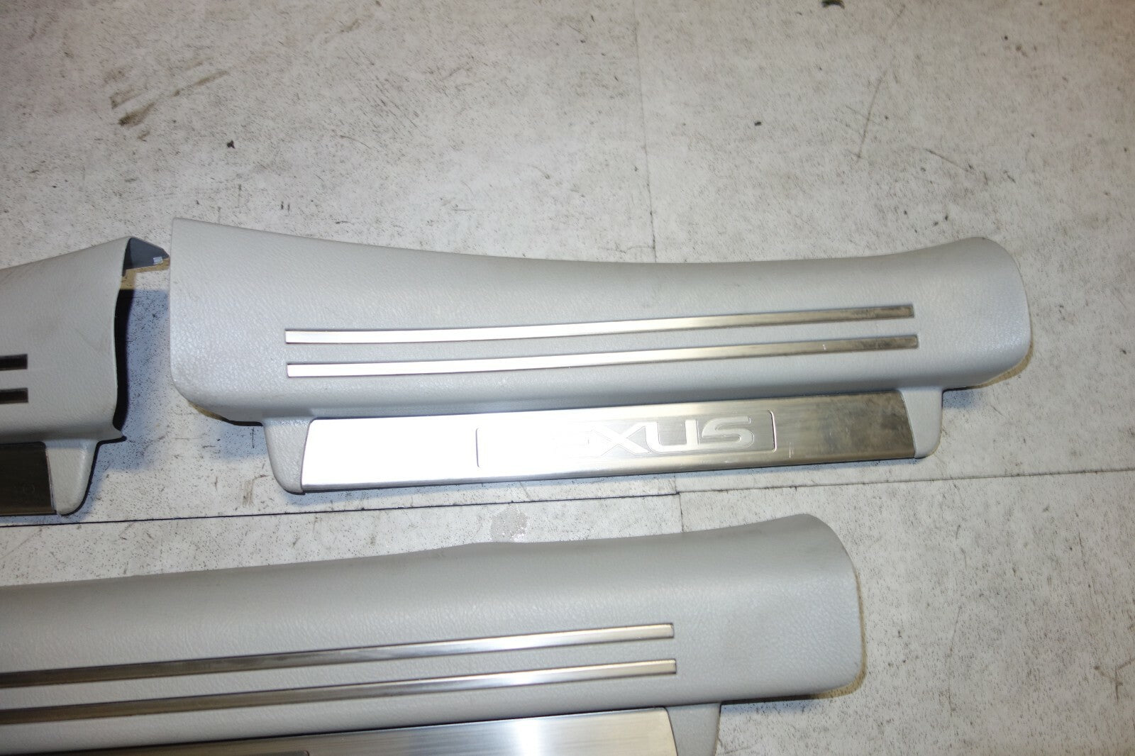 JDM 2007-2012 LEXUS USF40 GENUINE LS460 OEM DOOR SILLS SCUFF PLATES RARE USF40