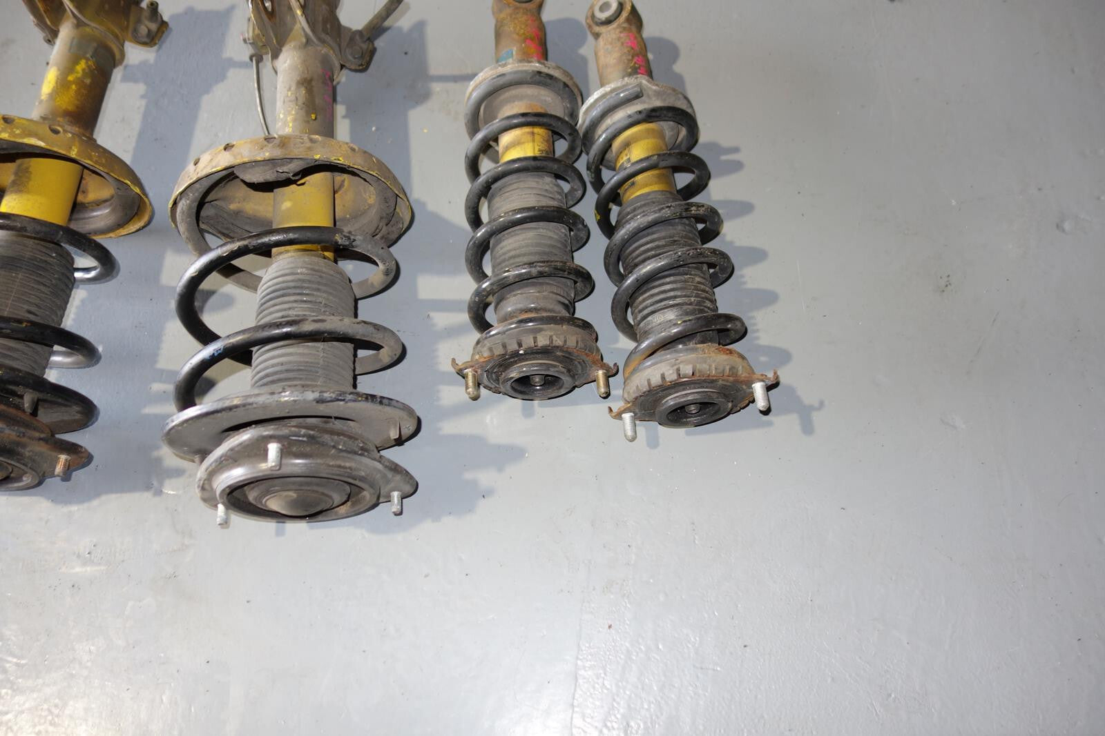 JDM Subaru Legacy Bilstein Shock Spring Strut Front Rear Suspension 05-09 MF-842