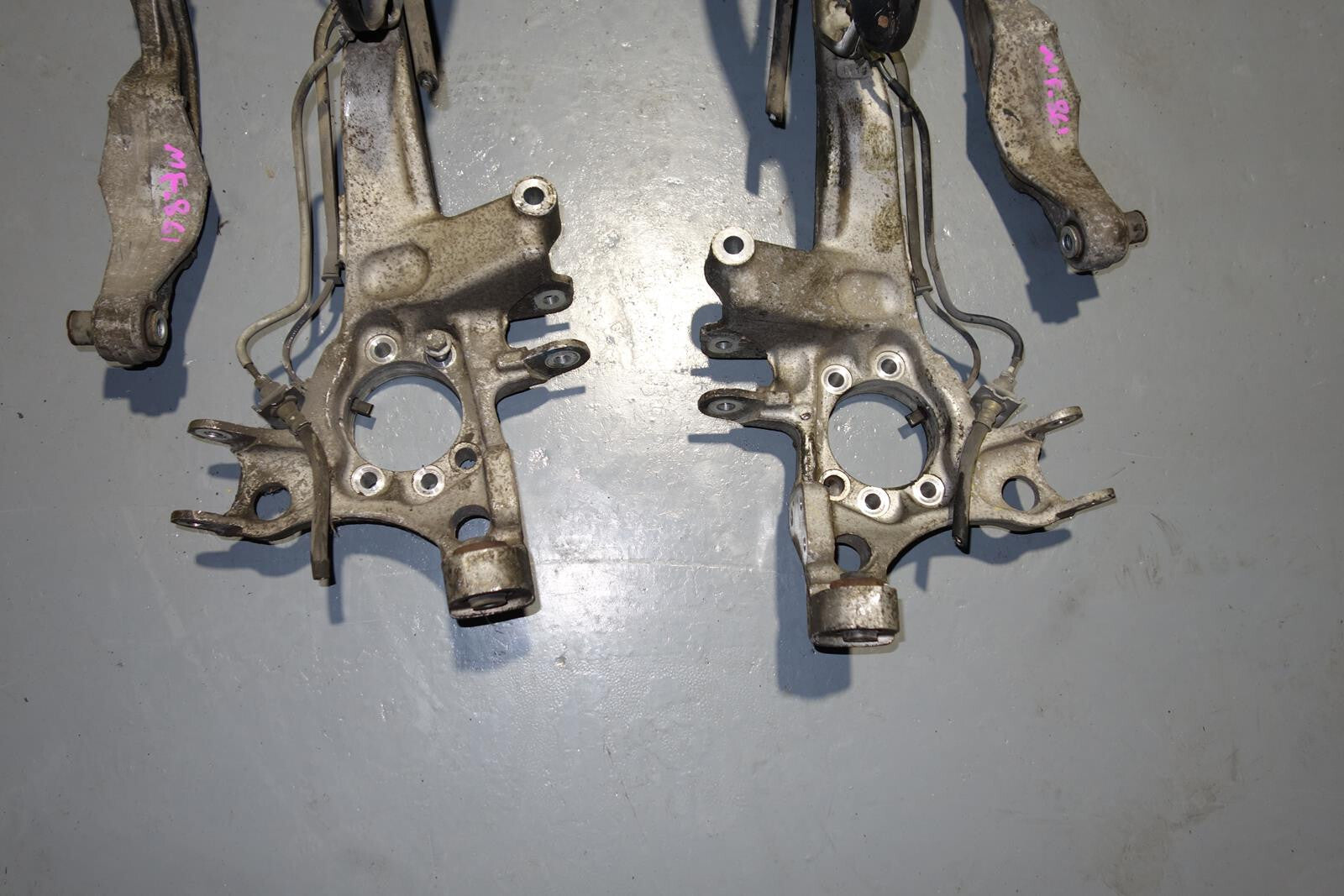 JDM Subaru Legacy Spec B Aluminum Rear Control Arms Trailing Arm 2005-2009 STi