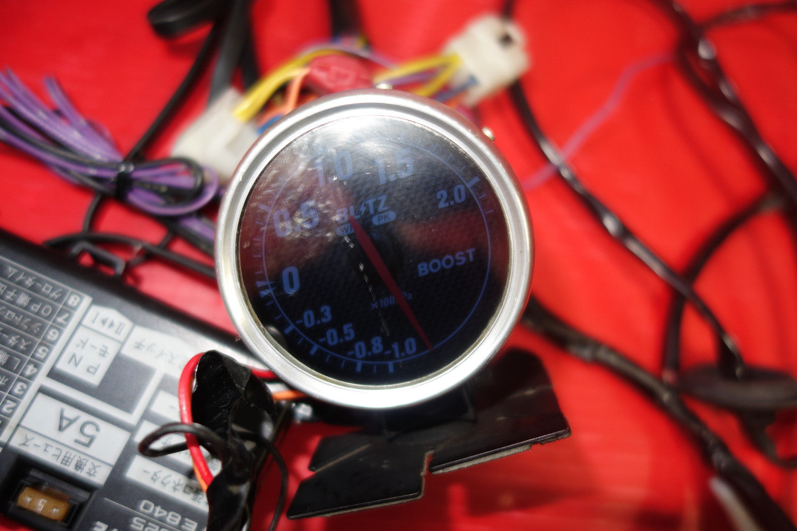 JDM Blitz Turbo Boost Gauge 2.0 Bar & Carmate SUPRA SILVIA S13 S14 240SX R34 STi