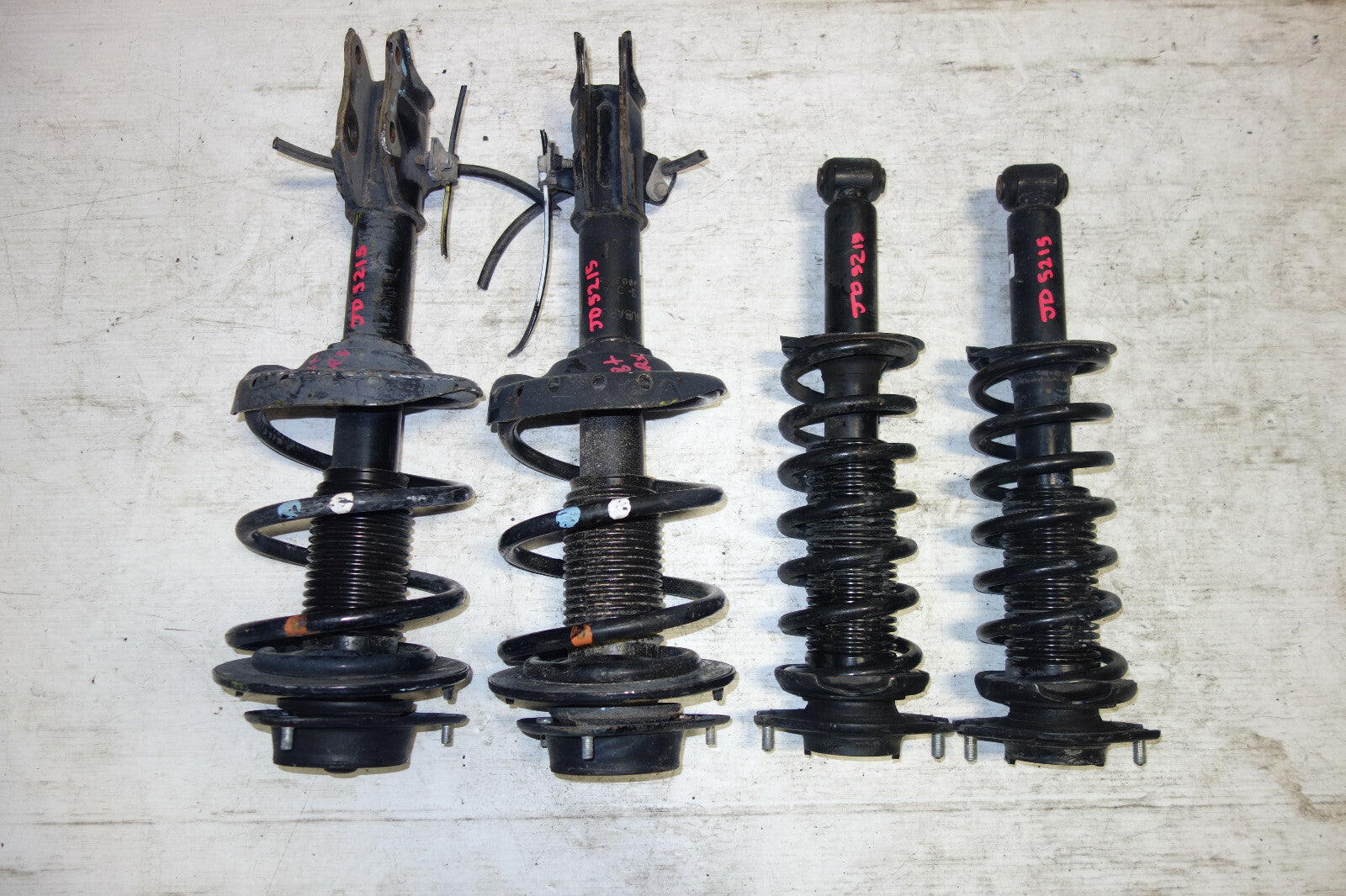 JDM Subaru Impreza WRX OEM 5x100 Shocks Struts Coil Springs 2008-2014