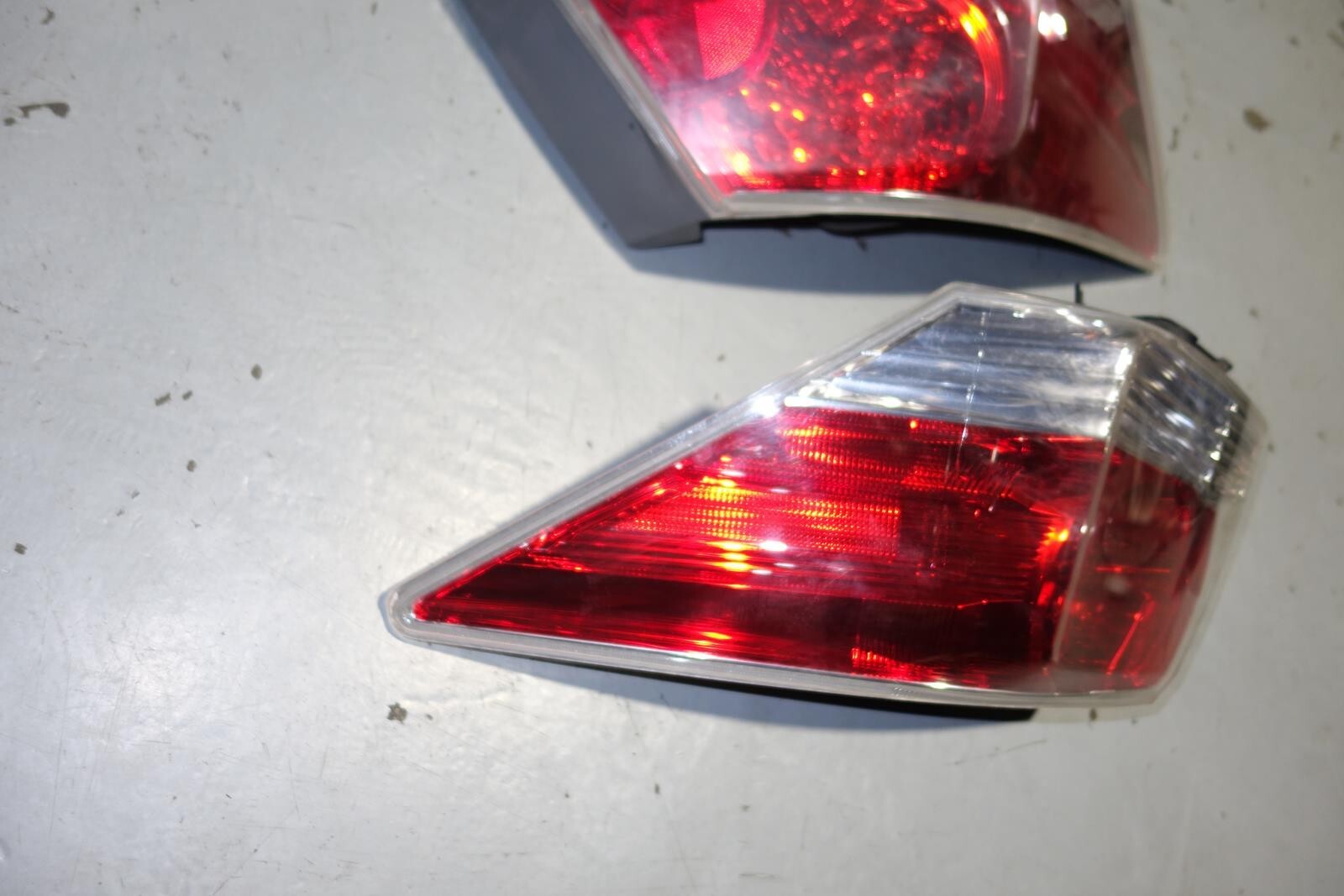 2011-2012 JDM Honda Accord CP3 Tail Lights Lamps Pair OEM 4-door