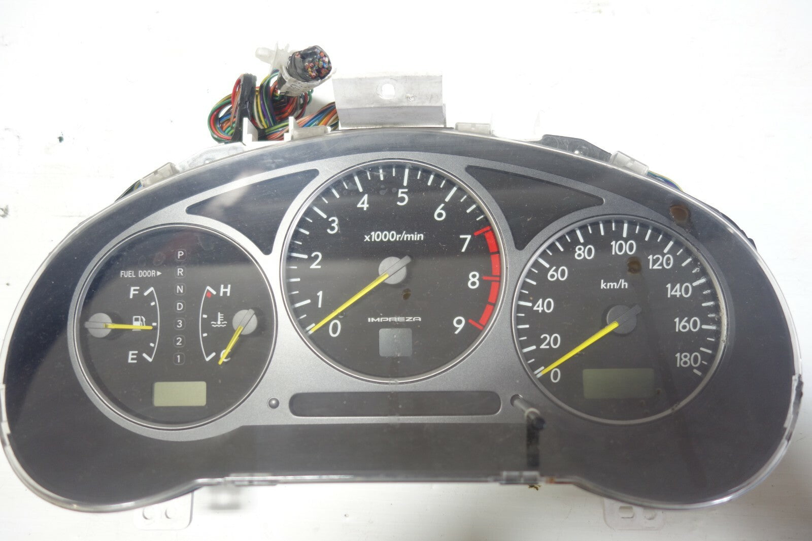 JDM 2002-2003 SUBARU IMPREZA WRX V7 AUTOMATIC GAUGE CLUSTER SPEEDOMETER