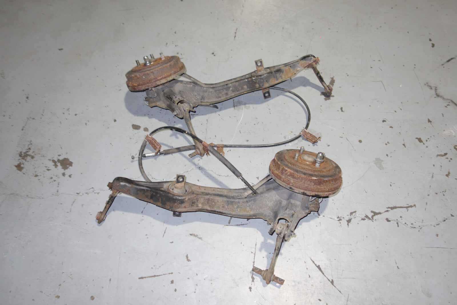 JDM Acura Integra GSR 4x100 Rear Trailing Arms Spindle Knuckle Hub Drum 94-2001