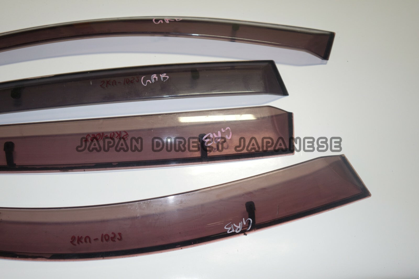 Subaru Impreza STi Hatch Window Visors Rain Guards JDM Rare GRB 2008-2014