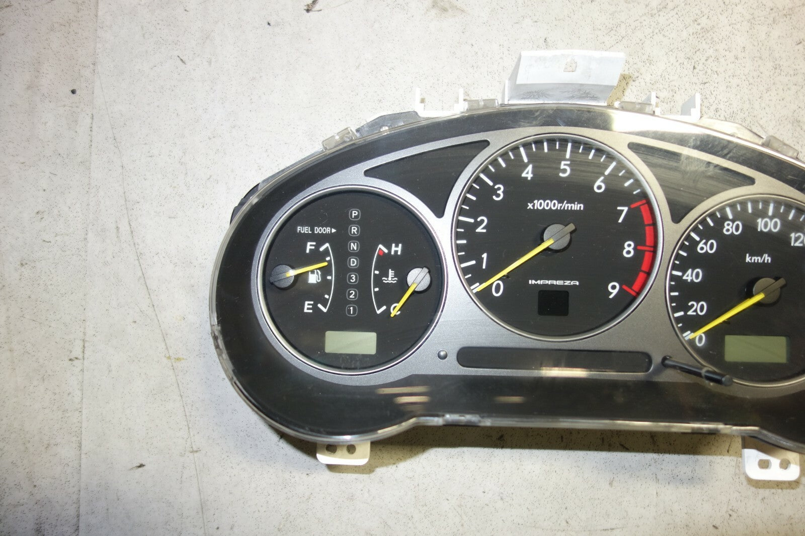 JDM 2002-2003 SUBARU IMPREZA WRX V7 AUTOMATIC GAUGE CLUSTER SPEEDOMETER