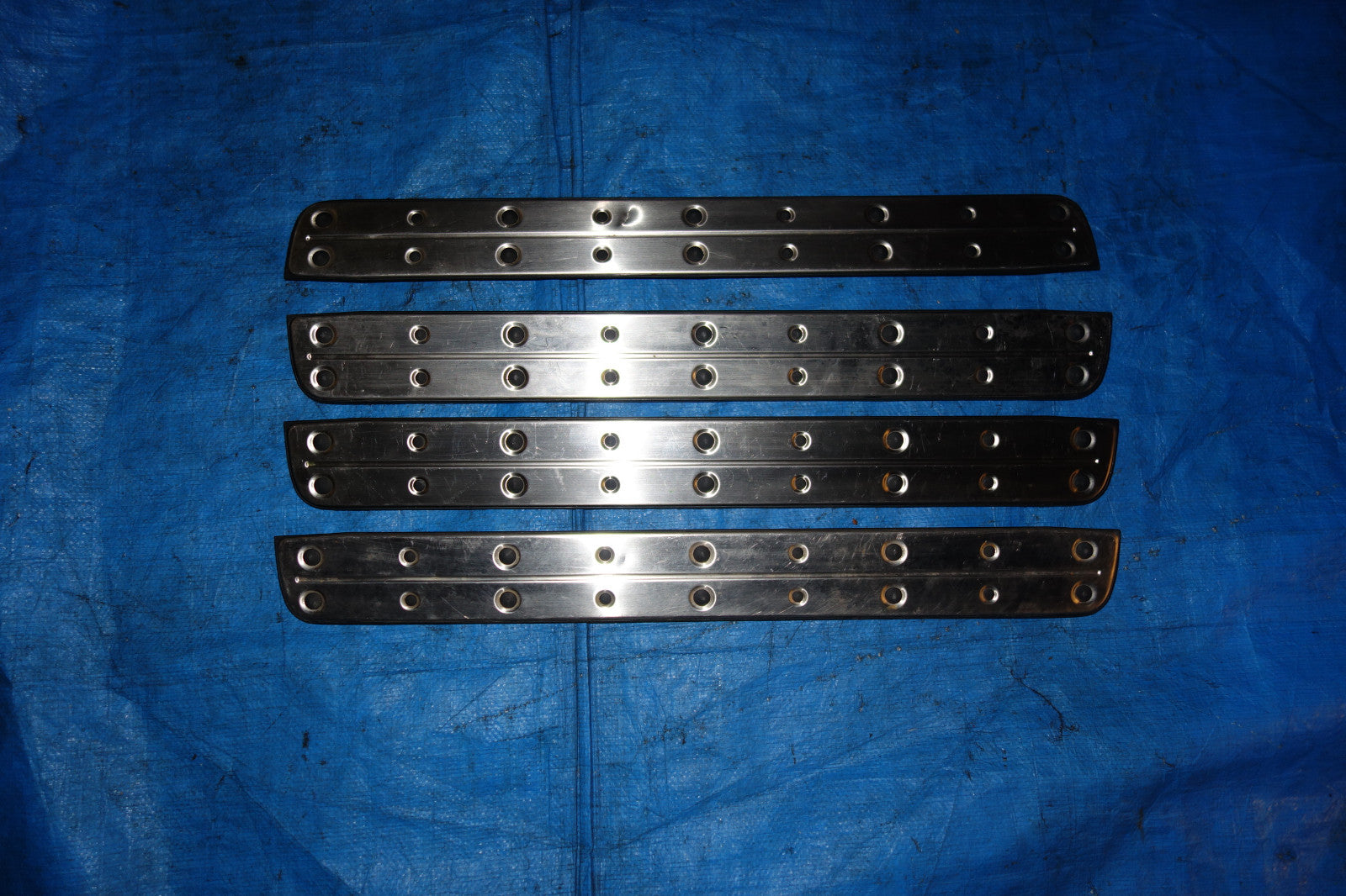 JDM Lexus IS300 OEM Chrome Door Sills Plates Steps Scuff Trim SXE10 2001-2005