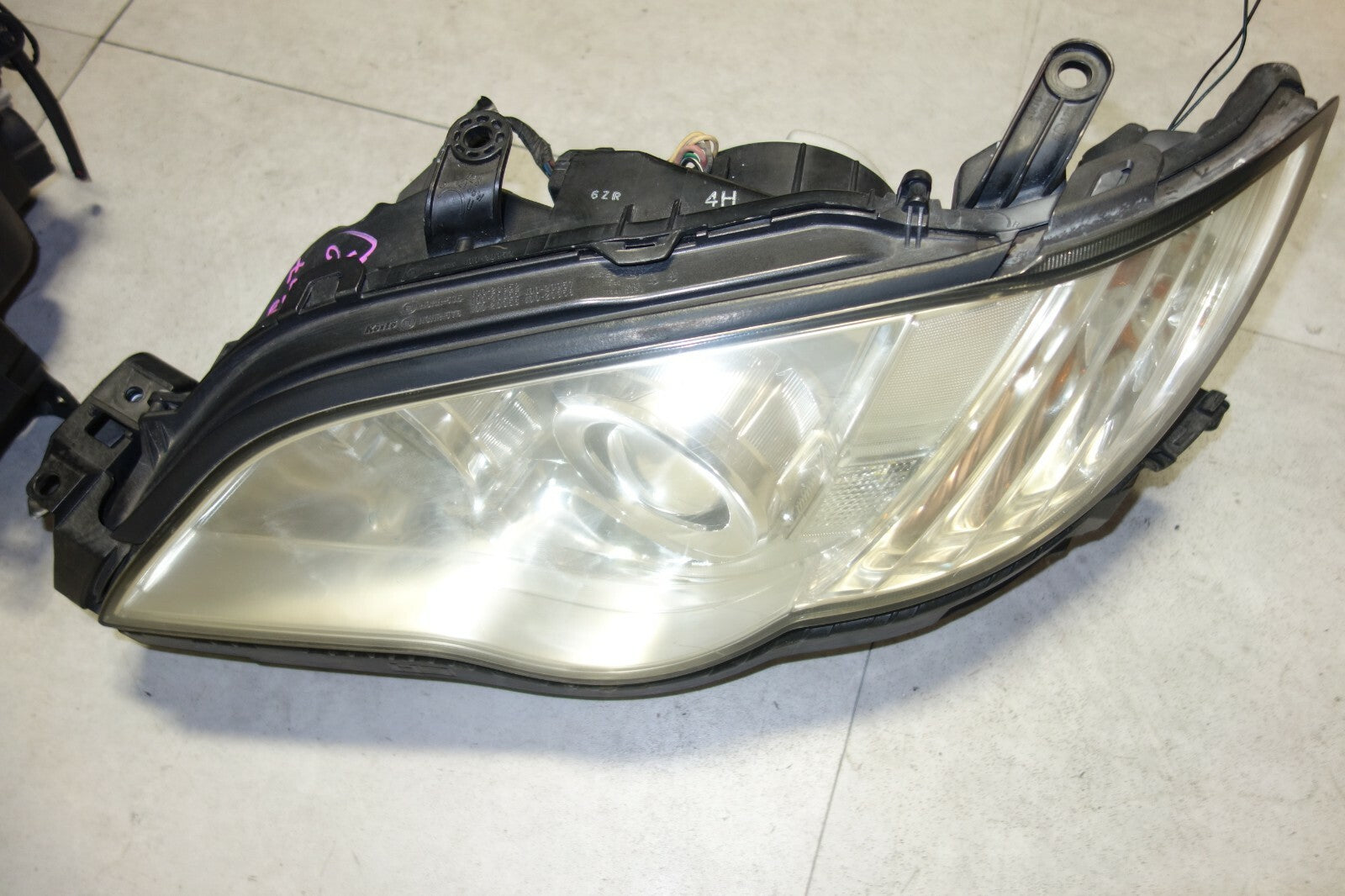JDM Subaru Legacy Headlights Headlamps 2008 2009 HID OEM Left & Right BP9 BP5
