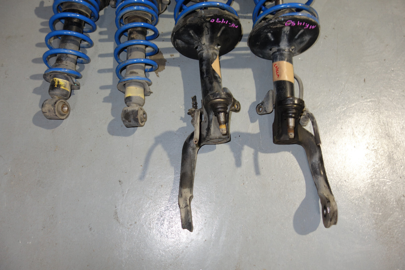 JDM Toyota Celica GTS Superstrut Shocks Coil Downsus Springs Struts ZZT231 00-05
