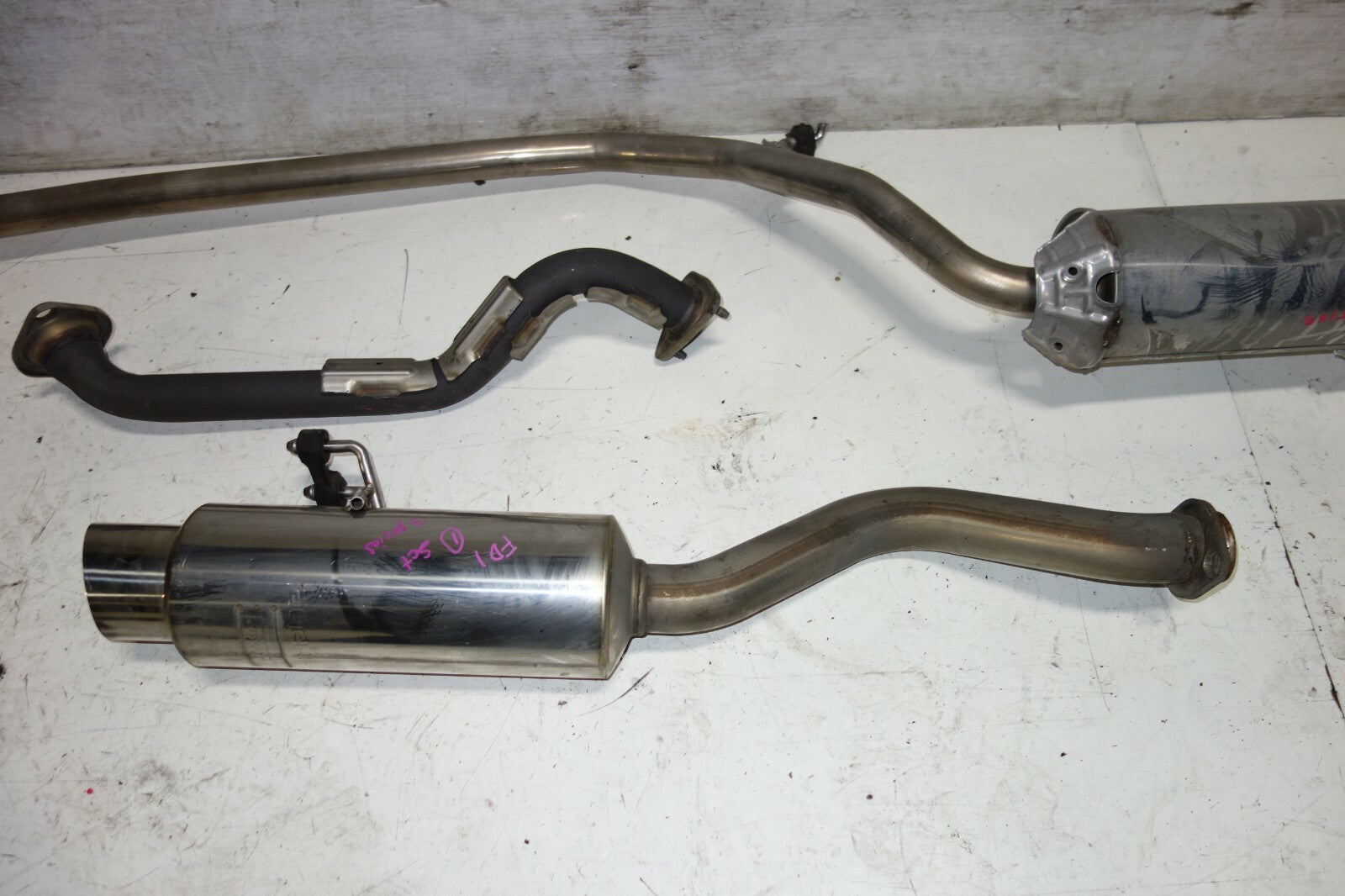 JDM Honda Civic FD1 Acura CSX Tanabe Exhaust Muffler Mid Pipe 2006-2011 Sedan