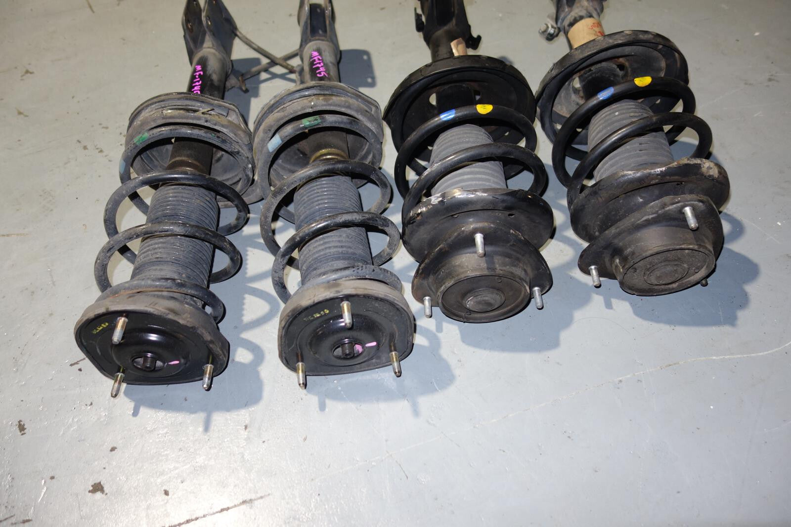 JDM Subaru Impreza WRX Shocks Coil Springs Struts Assembly 2002-2007 V8 V9