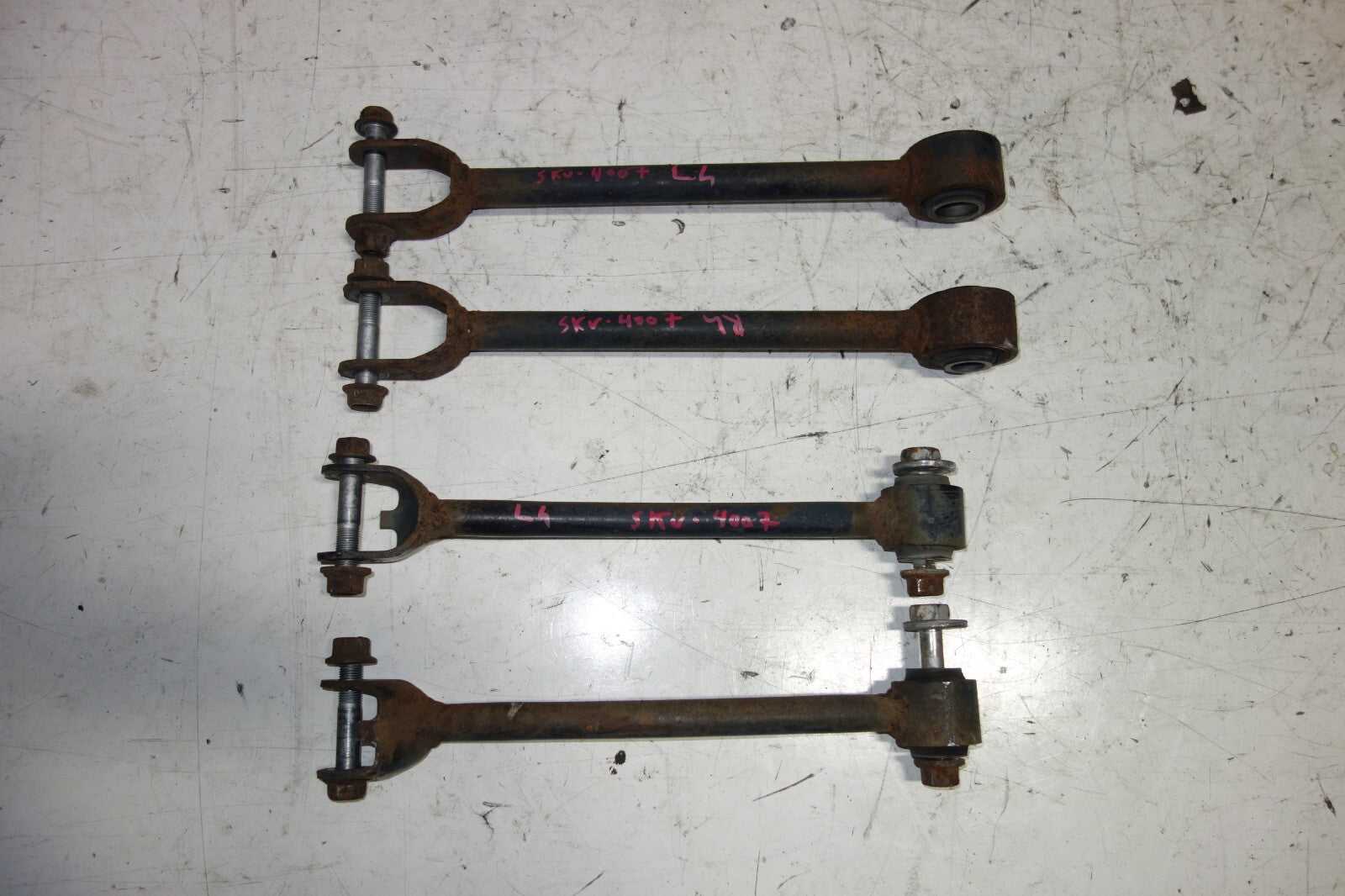 JDM Nissan 350z / G35 Rear Lower Control Arms Trailing Set Suspension 2003-2009