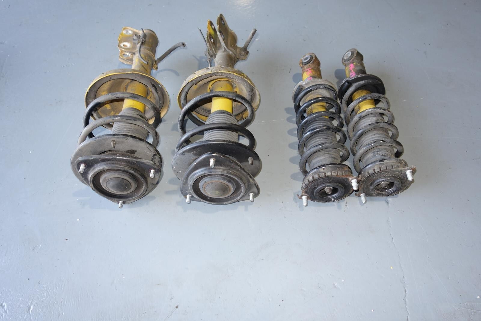 JDM Subaru Legacy Bilstein Yellow Shocks Struts Springs 2005-2009 # MF -850