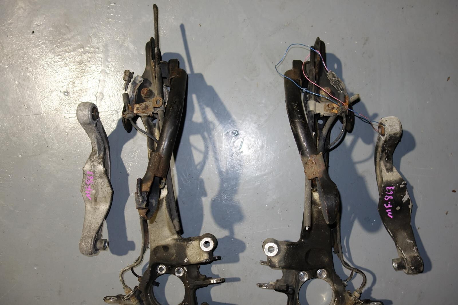 JDM 2005-2009 SUBARU LEGACY OEM REAR ALUMINUM SPEC-B CONTROL ARM TRAILING ARM