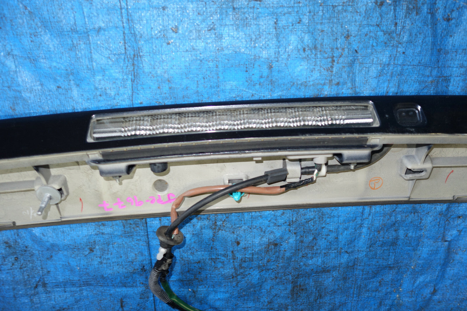 JDM Subaru Impreza WRX Rear Top Wing Spoiler w/Brake Light 2008-2014 Hatchback