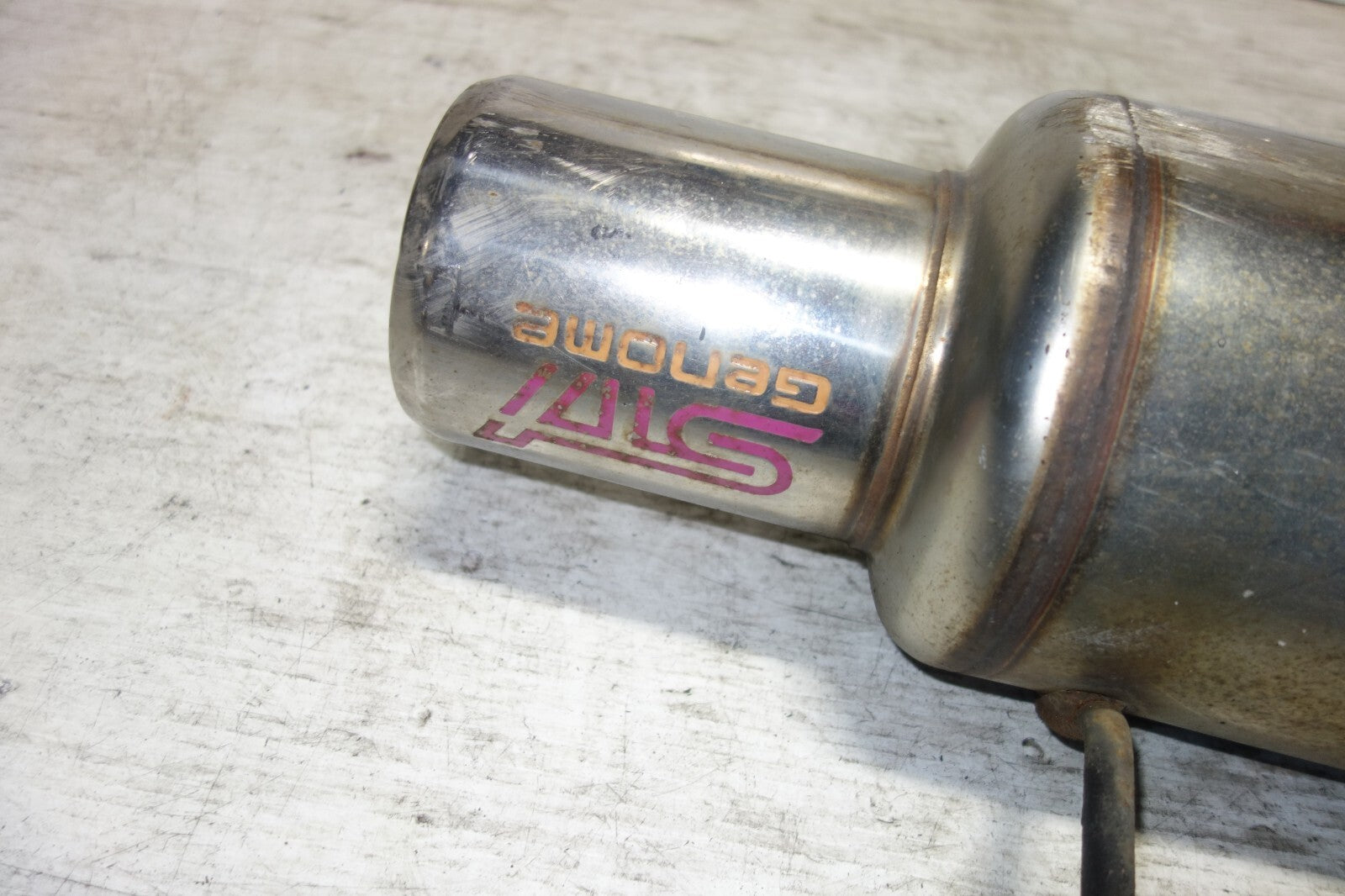 JDM Subaru Impreza WRX STi Genome Exhaust Muffler Axle Back GDB GGB 2002-2007
