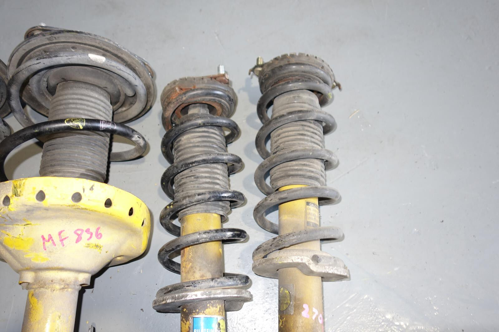 JDM Subaru Legacy Bilstein Shock Spring Strut Front Rear Suspension 05-09 MF-836