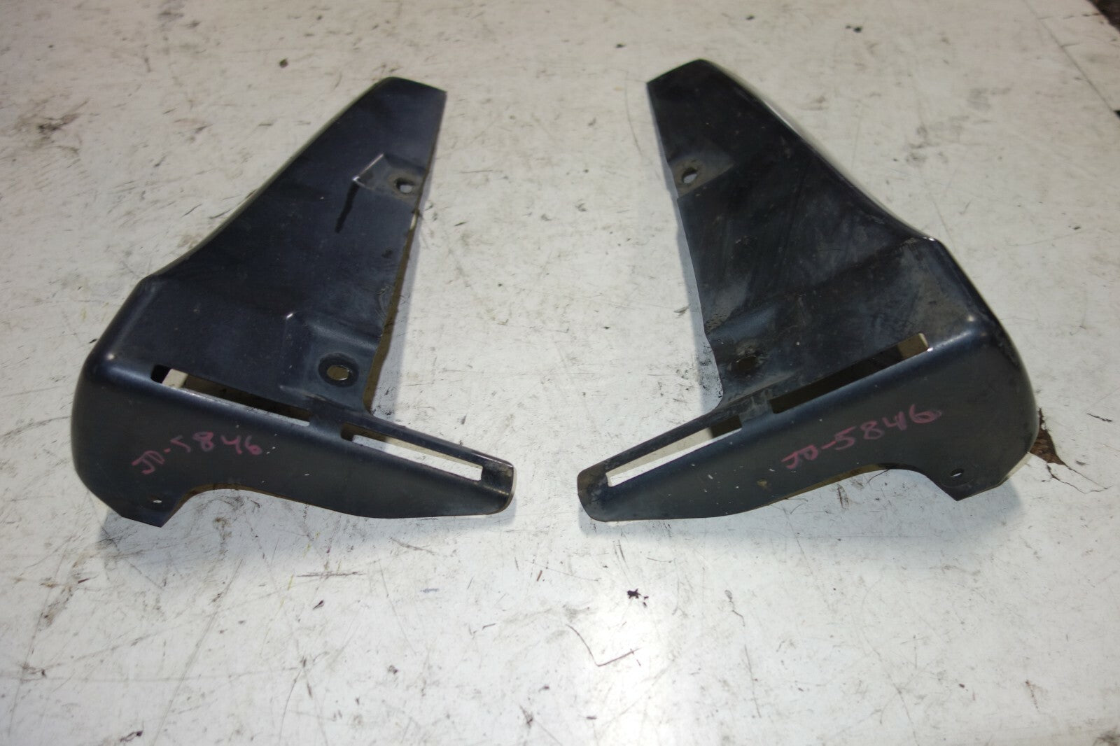 JDM Subaru Legacy Rear Bumper Spats Strakes Aero Guards 2005-2009