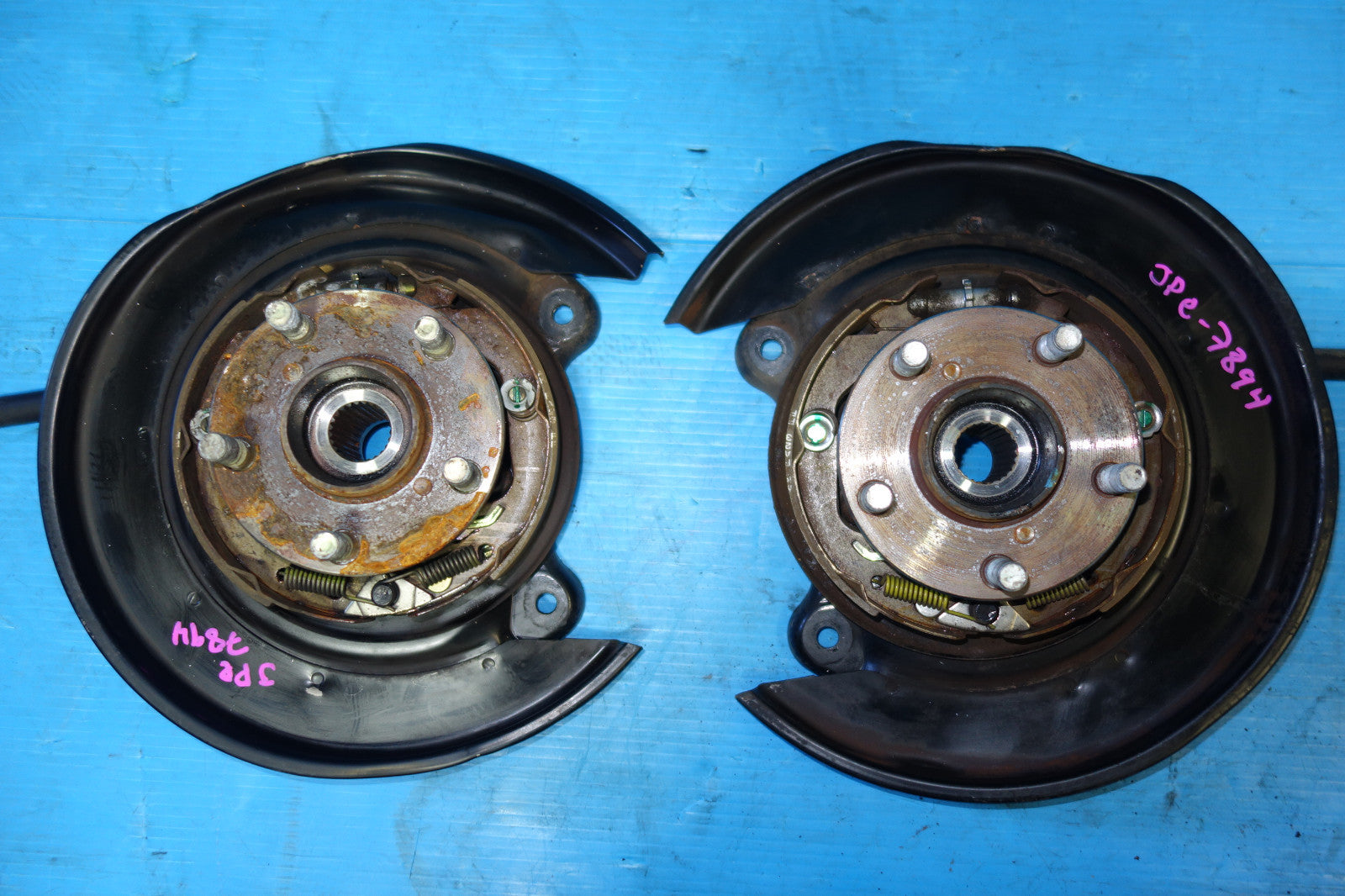 2005-2009 JDM Subaru Legacy Outback Rear Spindles Hubs Knuckles Bearings 5X100