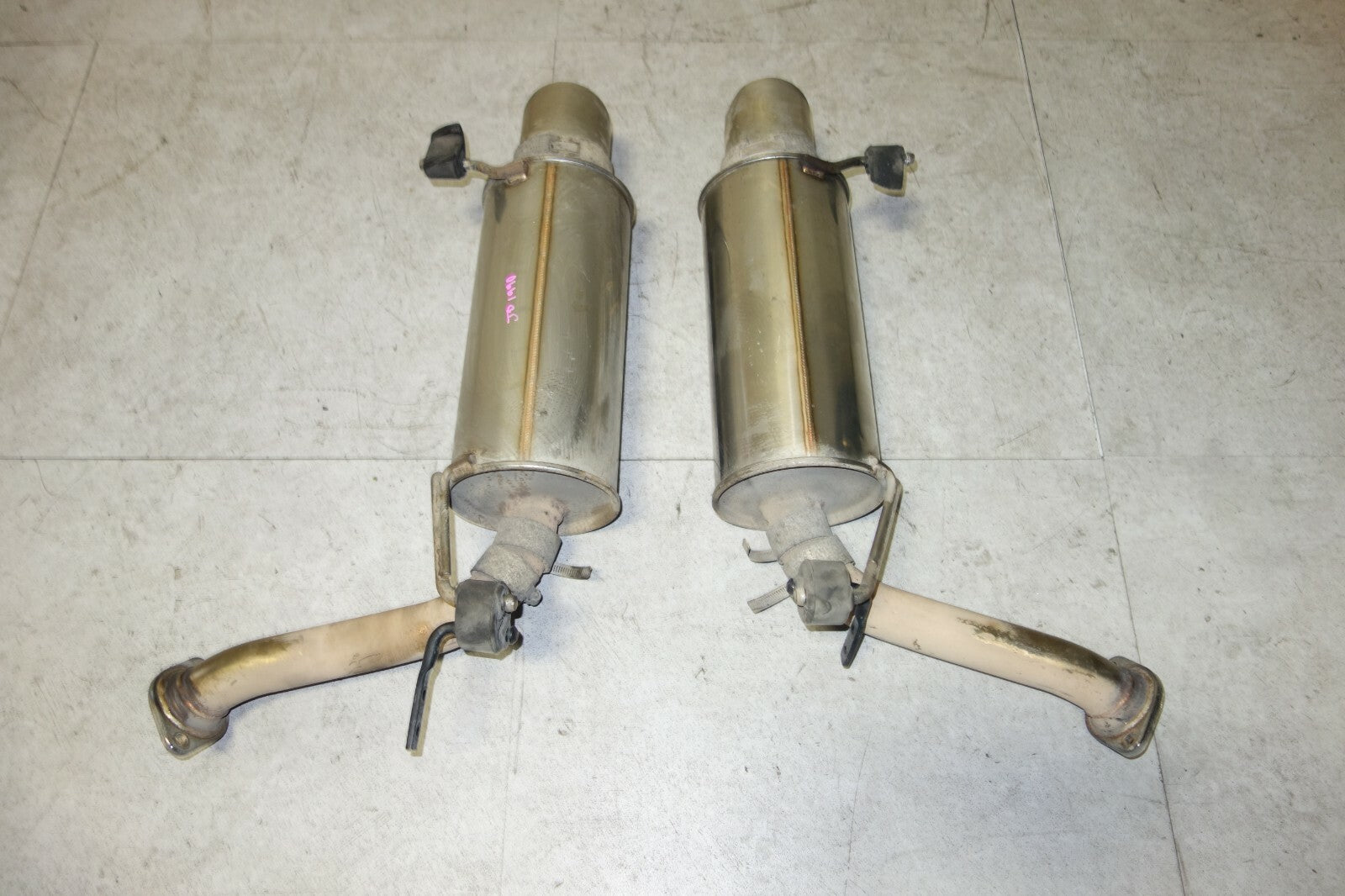 JDM Autoexe Dual Exhaust Muffler Axle Back Custom Mazda Subaru Toyota Lexus