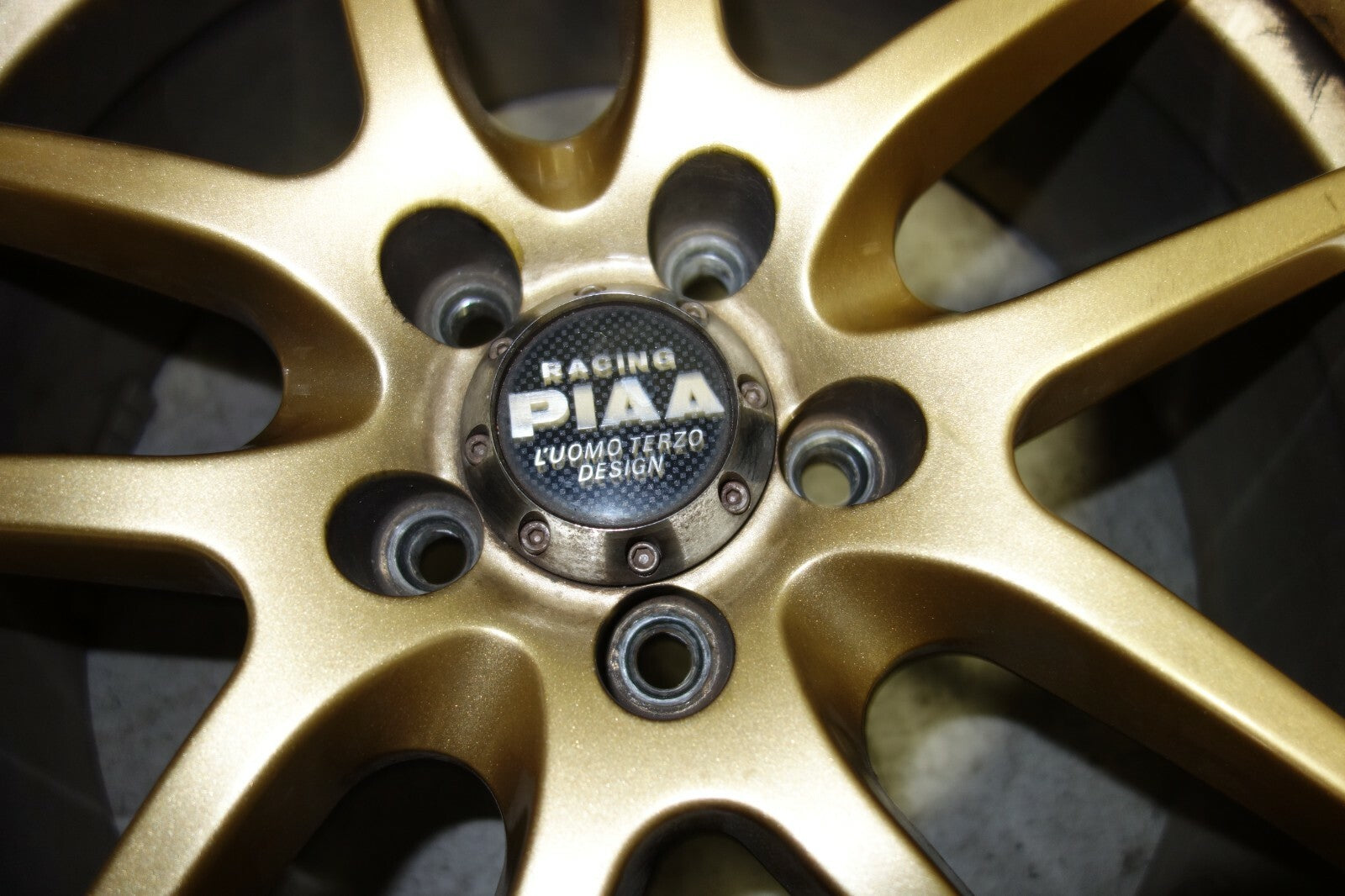 JDM PIAA Rims Wheels Tires 5x100 17x7.5 + 48 Offset Made in Japan Luomoterzo