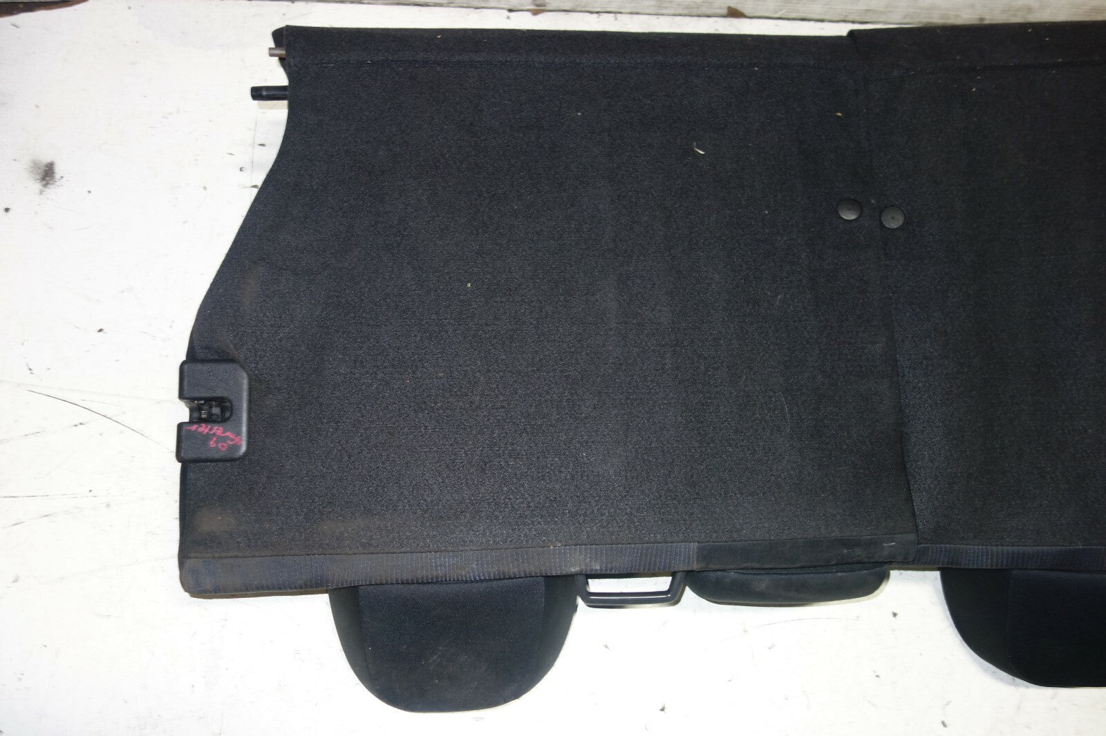 Subaru Forester Rear Upper Seat Bench Cushion Head Rests Black SH5 2009-2013