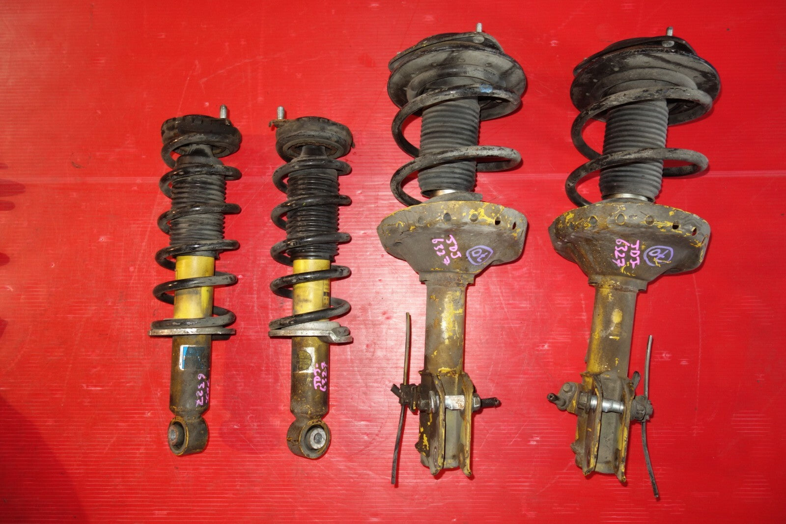 JDM Subaru Legacy Bilstein Shocks Spring Strut Front Rear 2005-2009 #6327