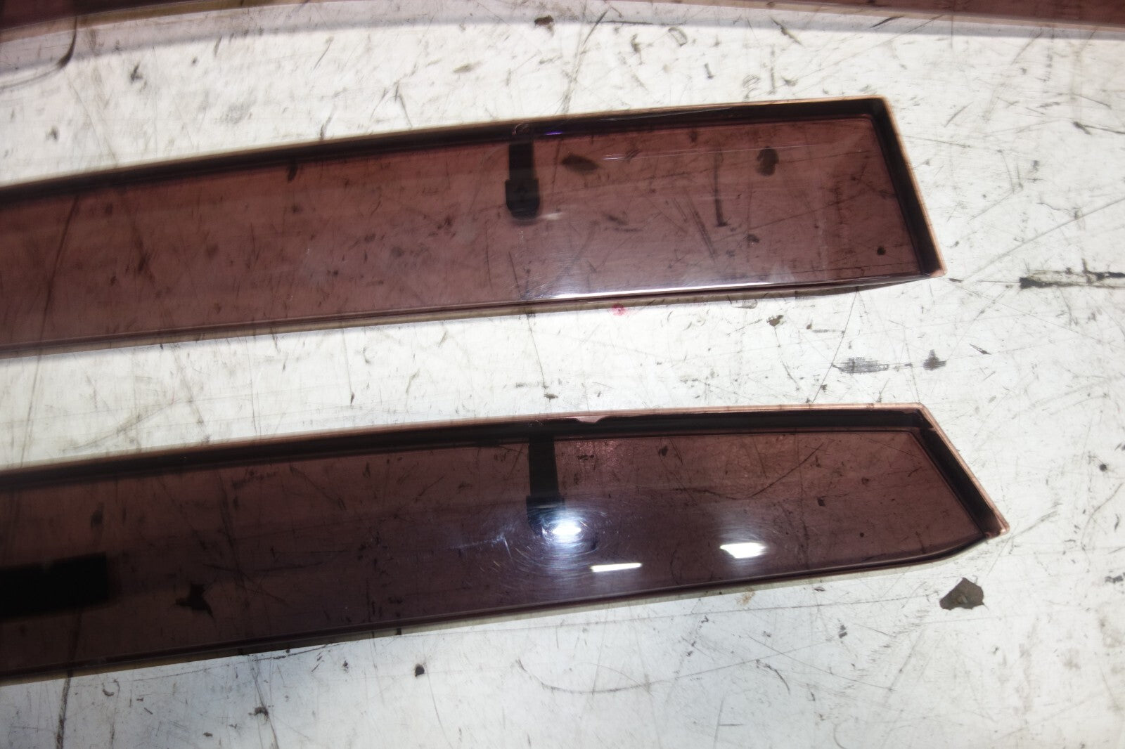 JDM Subaru Impreza WRX STI Window Visors Rain Guards 2008-2014 GRF GRB OEM Japan