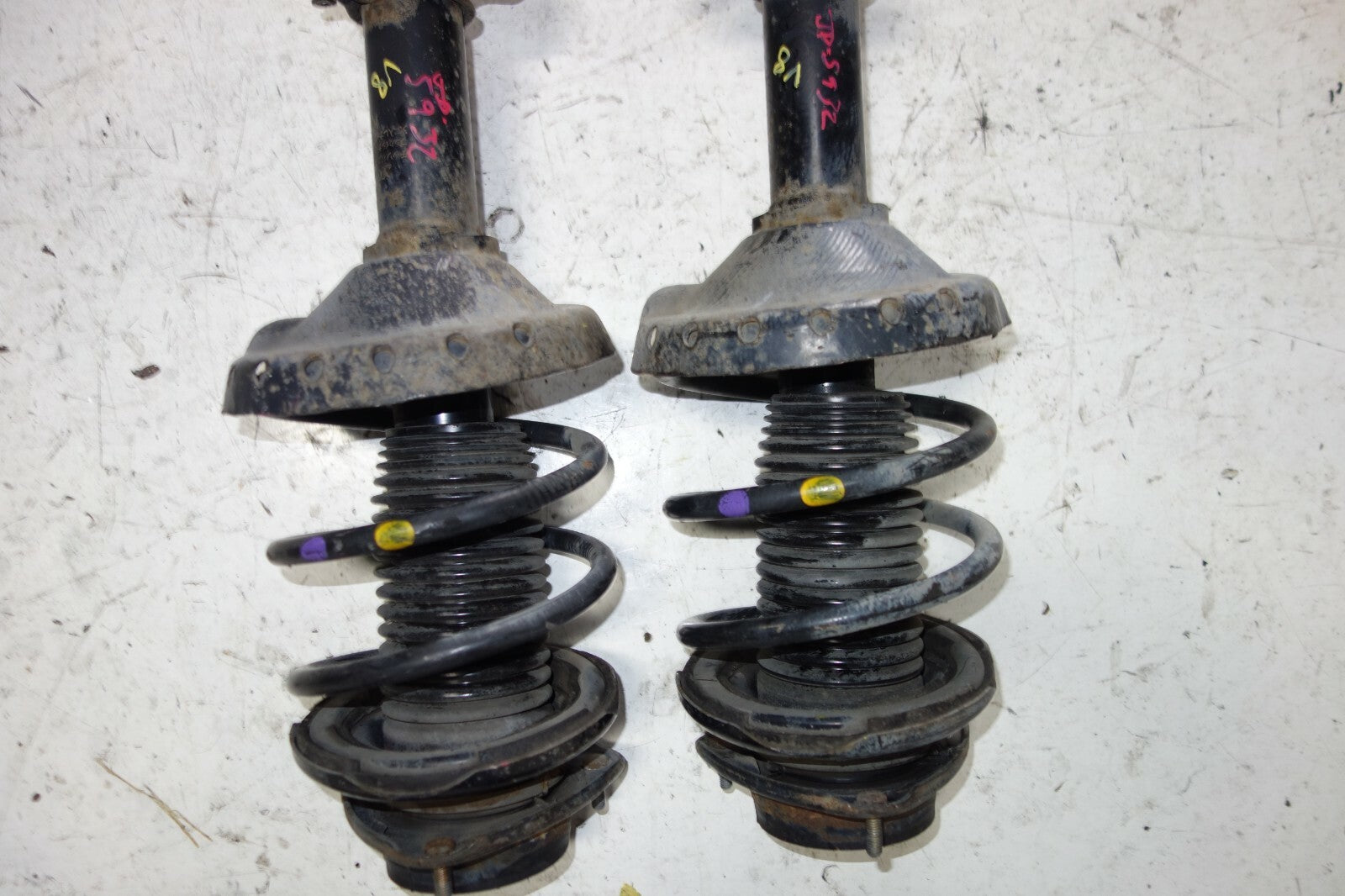 JDM Subaru Impreza WRX Front Shocks Springs 2002 2003 2004 2005 2006 2007 V8