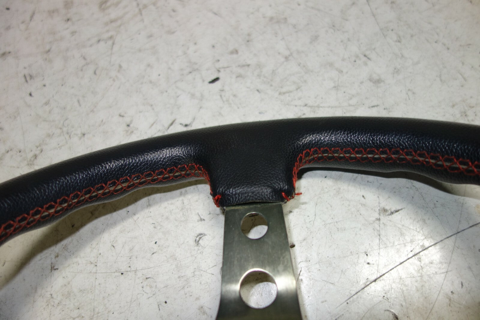 JDM Lexus IS300 3-Spoke Steering Wheel Red Stitched D1 Spec SXE10 2001-2005