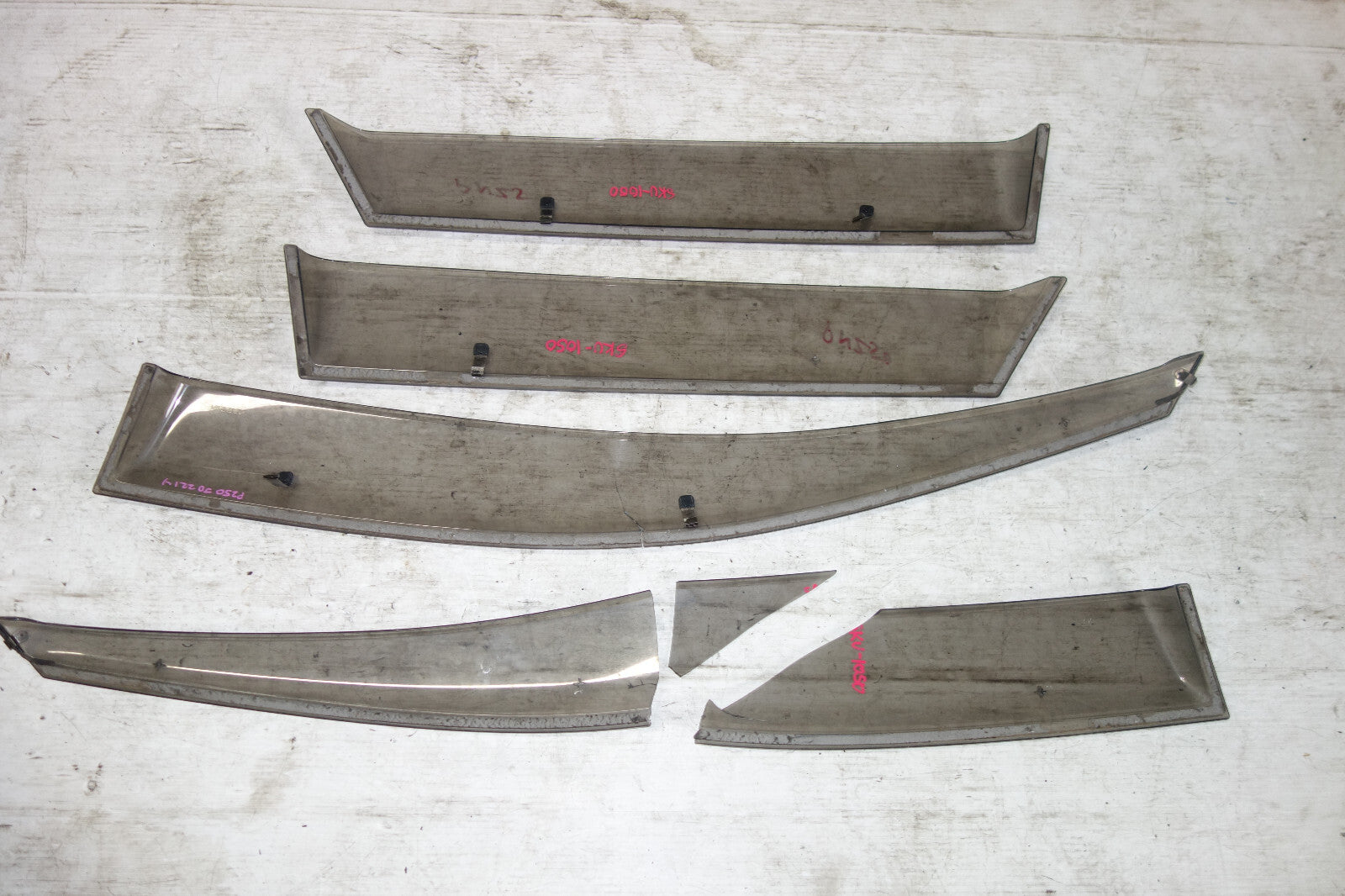 JDM Nissan Murano Genuine Window Visors Rain Guards 2003-2007 OEM