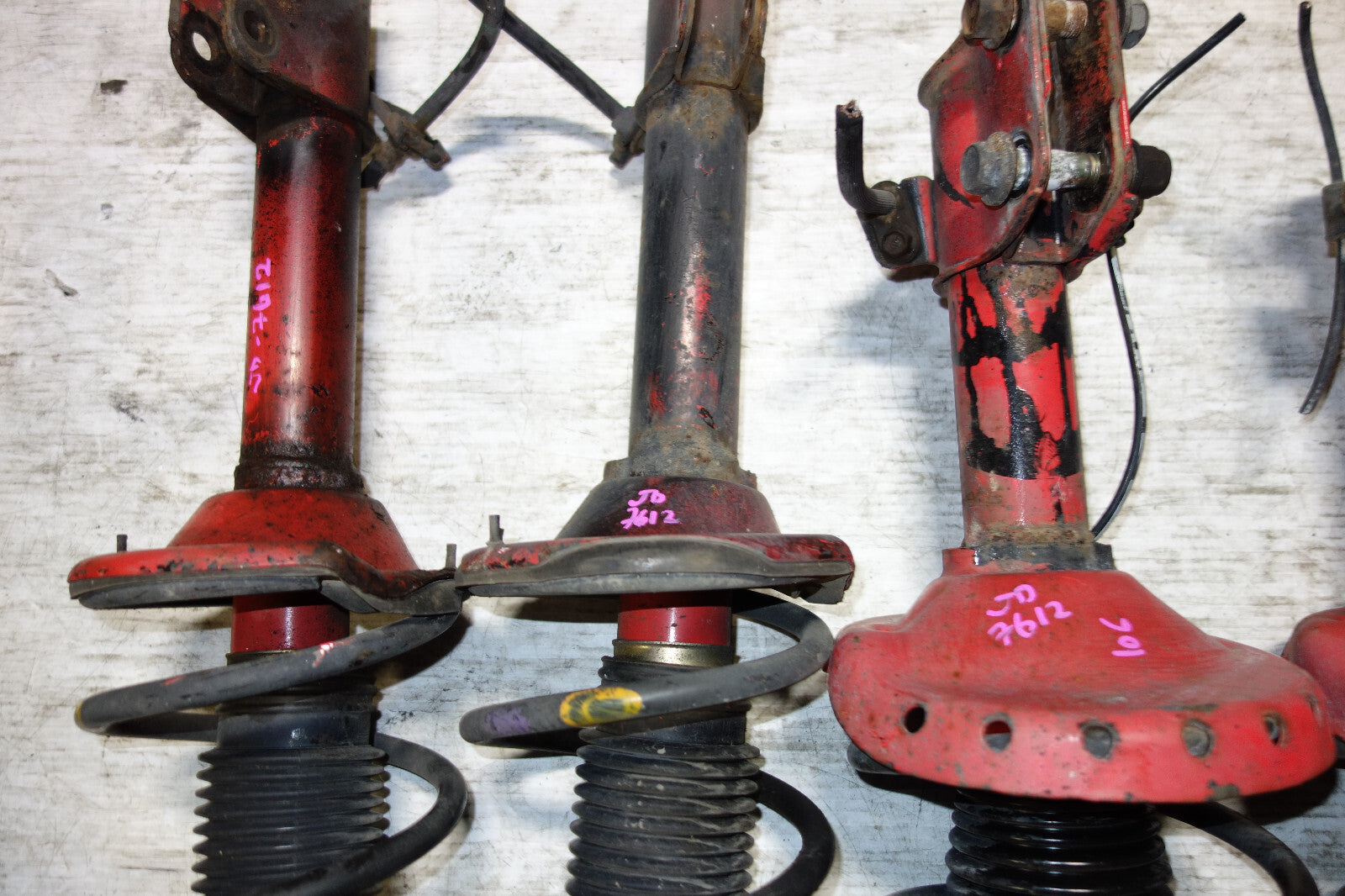 JDM Subaru Impreza WRX STi 5x100 Shocks Coil Springs Struts 2002-2007 V8 V7 V9