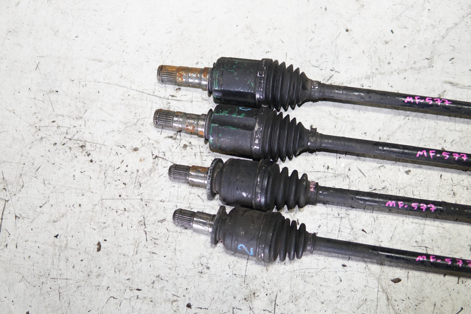 JDM 2005-2009 Subaru Legacy Front & Rear CV Axles Drive Shafts Axle 2005-2009