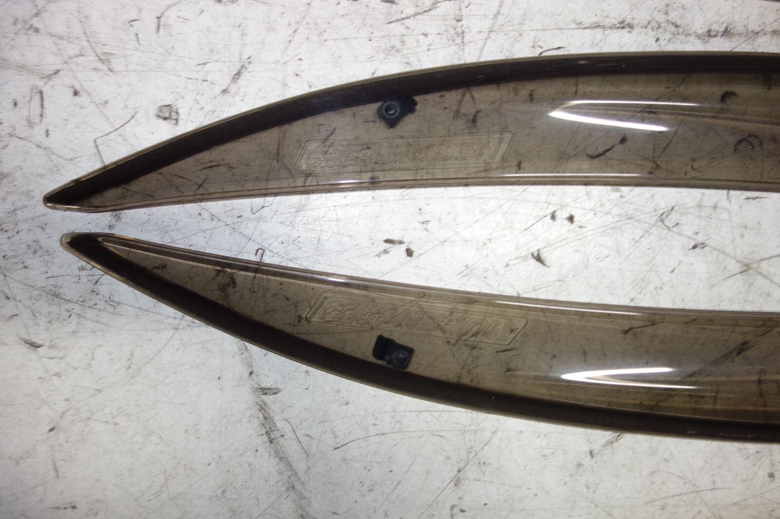 JDM Acura RL OEM Mugen Window Visors Rain Guards 2005-2008 Honda Legend KB1