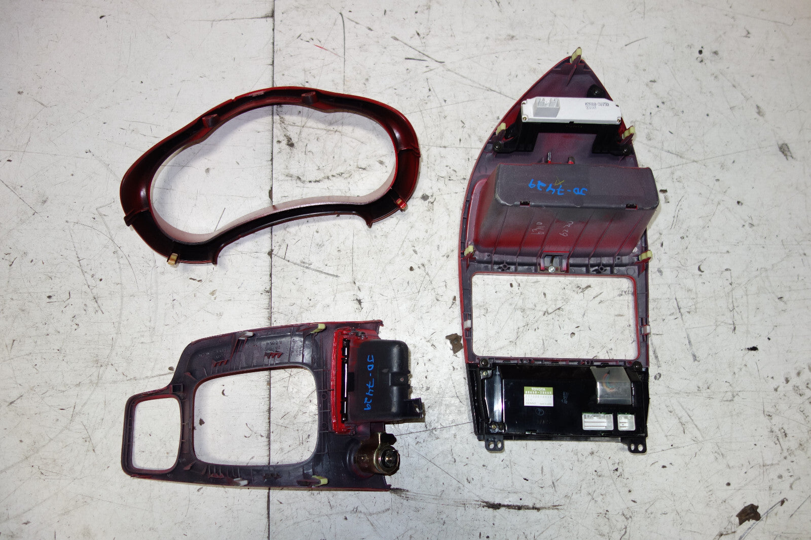 JDM Toyota Celica GTS Climate Control Shifter Trim Cluster Bezel Trim 2003-2005