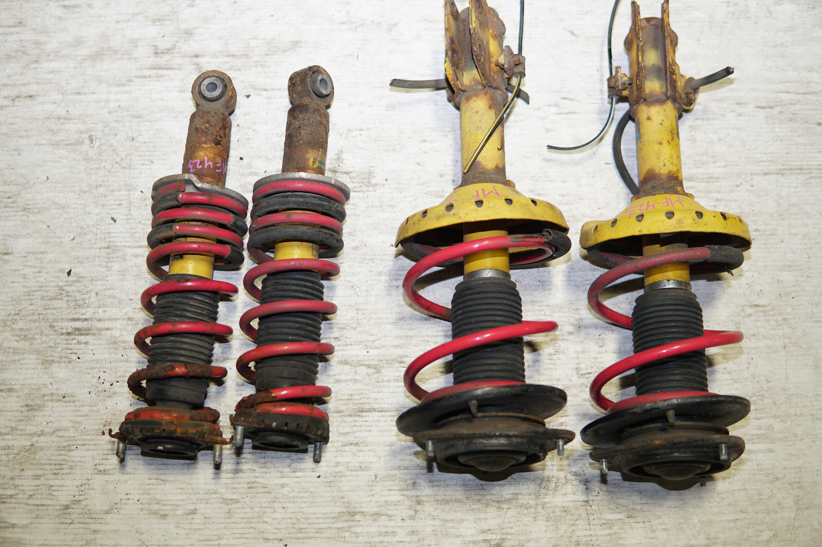 JDM Subaru Legacy BILSTEIN Shocks Struts STi Coil Springs Suspension 2005-2009
