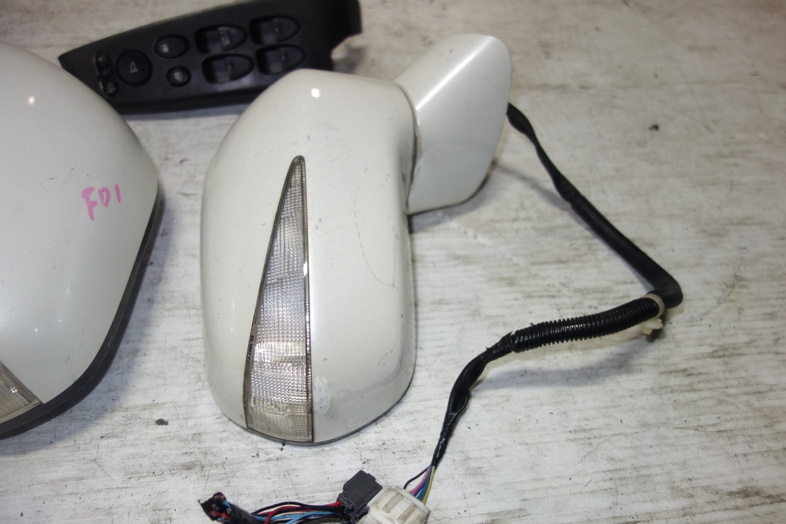 JDM Honda Civic FD1 / CSX Power Folding Mirrors & Switch OEM 2006-2011 FD2