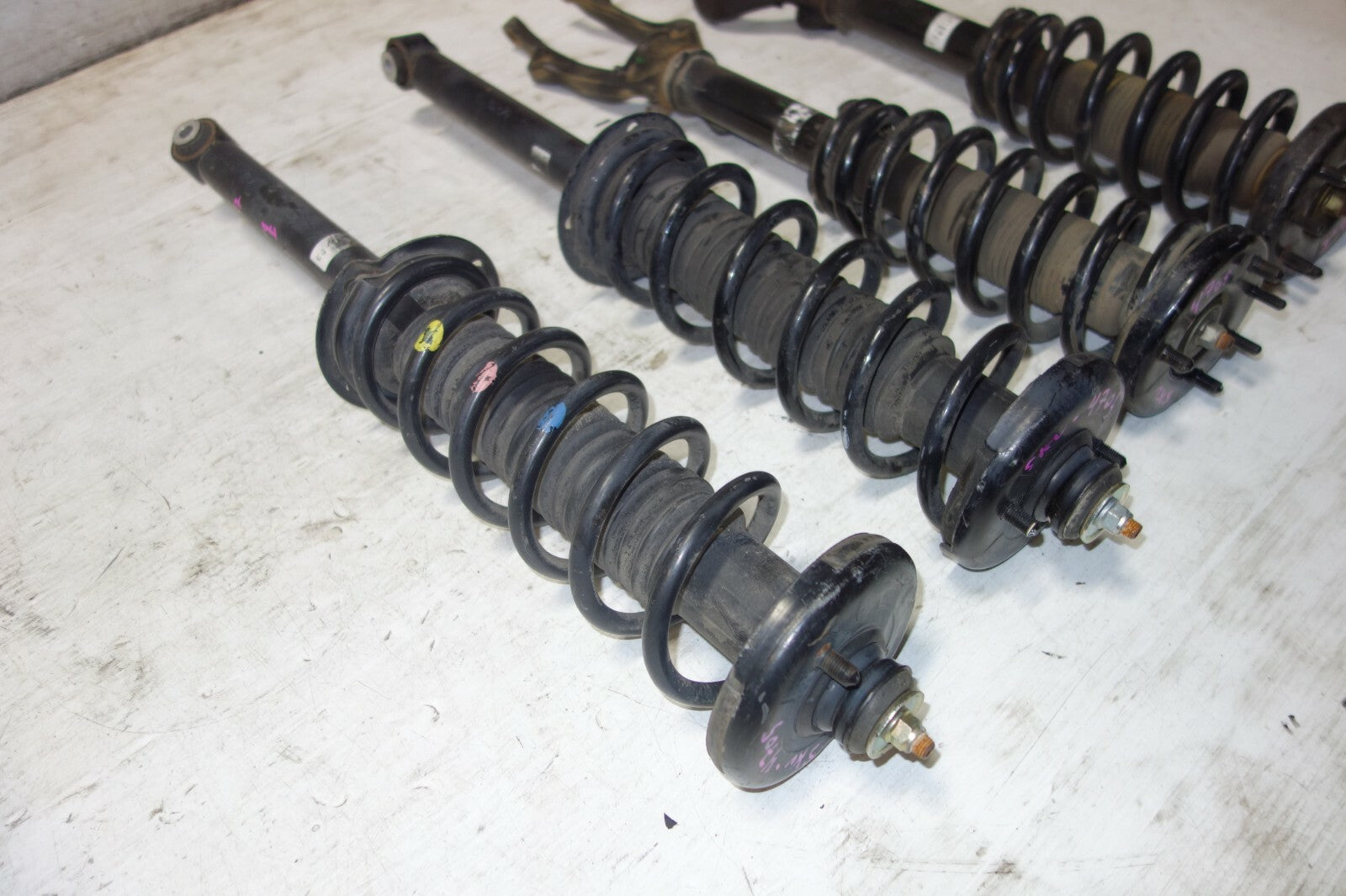 JDM Acura TSX CL7 Front / Rear Shocks Struts Coil Springs Suspension 2004-2008
