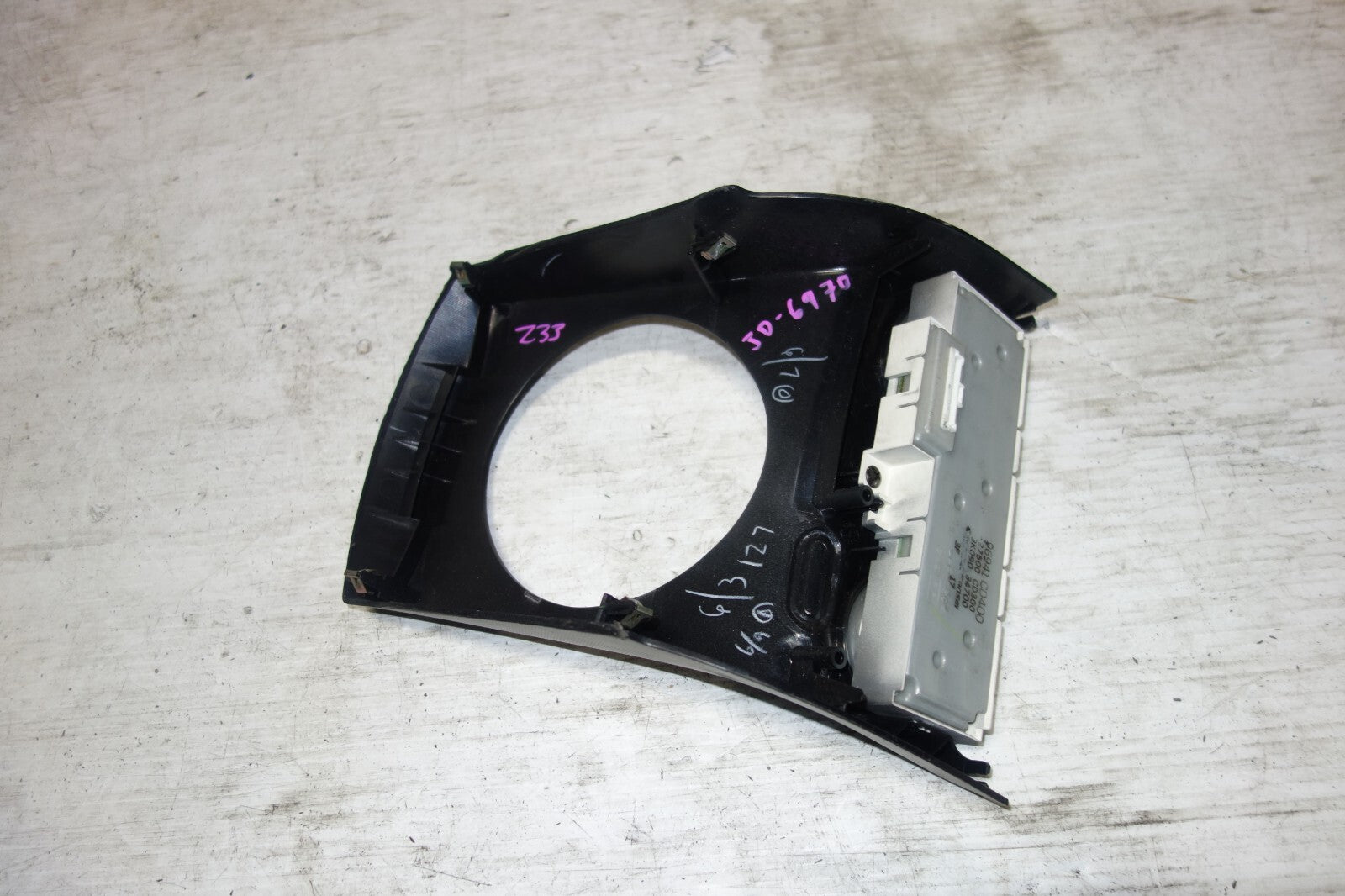03-09 Nissan 350Z Climate Control Panel Temperature Unit A/C Heater JDM RHD