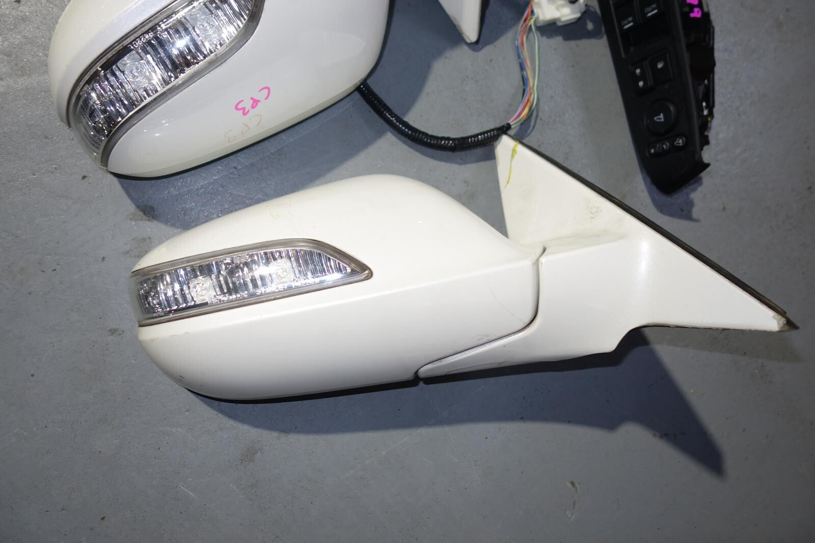 JDM 2008-2012 HONDA ACCORD CP3 POWER FOLDING MIRRORS SWITCH AUTO FLIP OEM