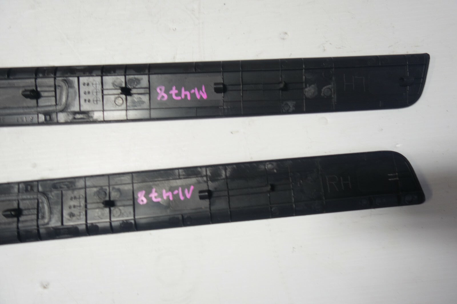 JDM 2004-2008 GENUINE MAZDA RX8 OEM DOOR SILLS TRIM SCUFF PLATES SIDE STEPS