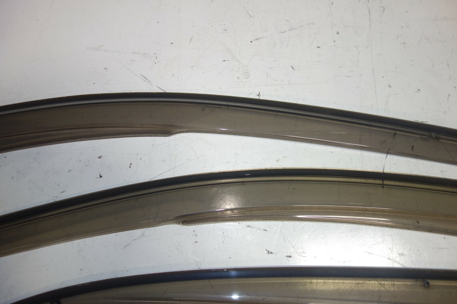 JDM 2005-2008 ACURA RL KB1 MUGEN WINDOW VISORS OEM RAIN GUARDS RARE