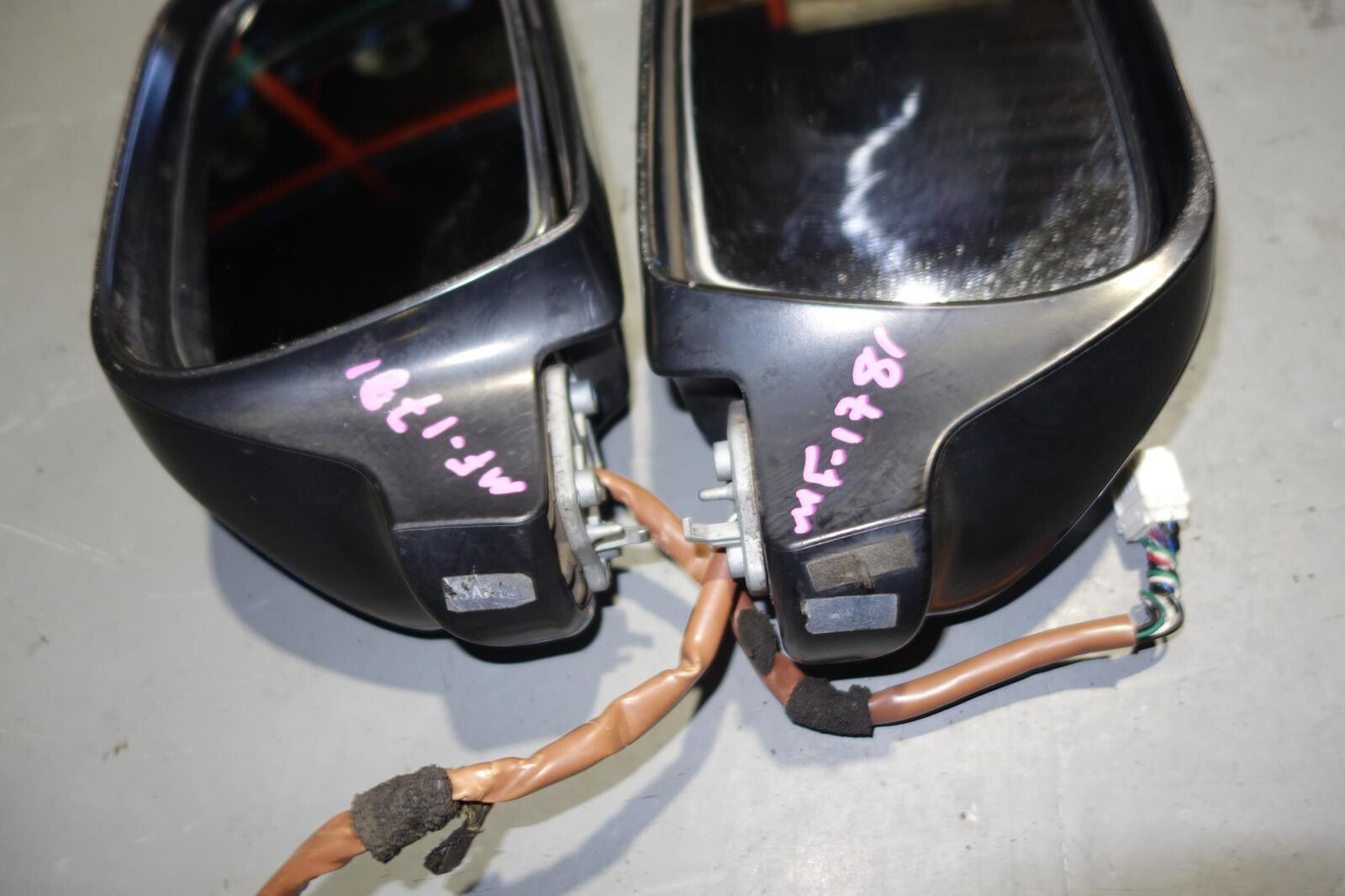 JDM Subaru Impreza WRX STi Mirrors GRB Power Folding Mirrors 2008-2014 OEM