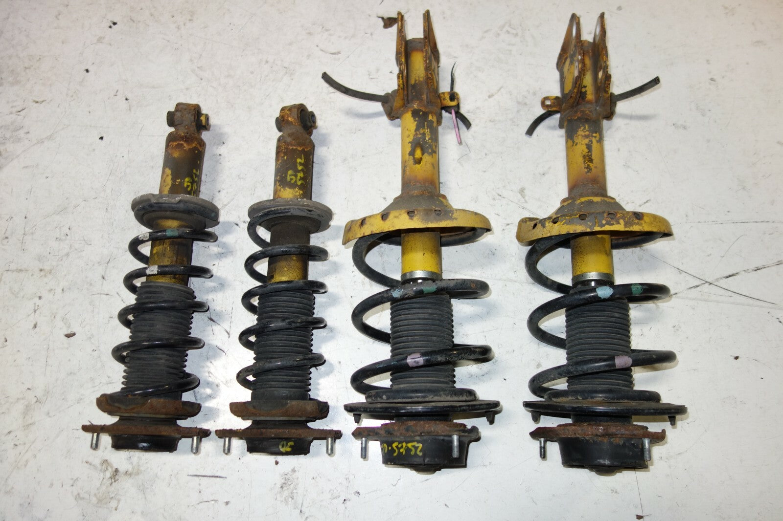 JDM Subaru Legacy Bilstein Shocks Spring Strut 2005 2006 2007 2008 2009 Set