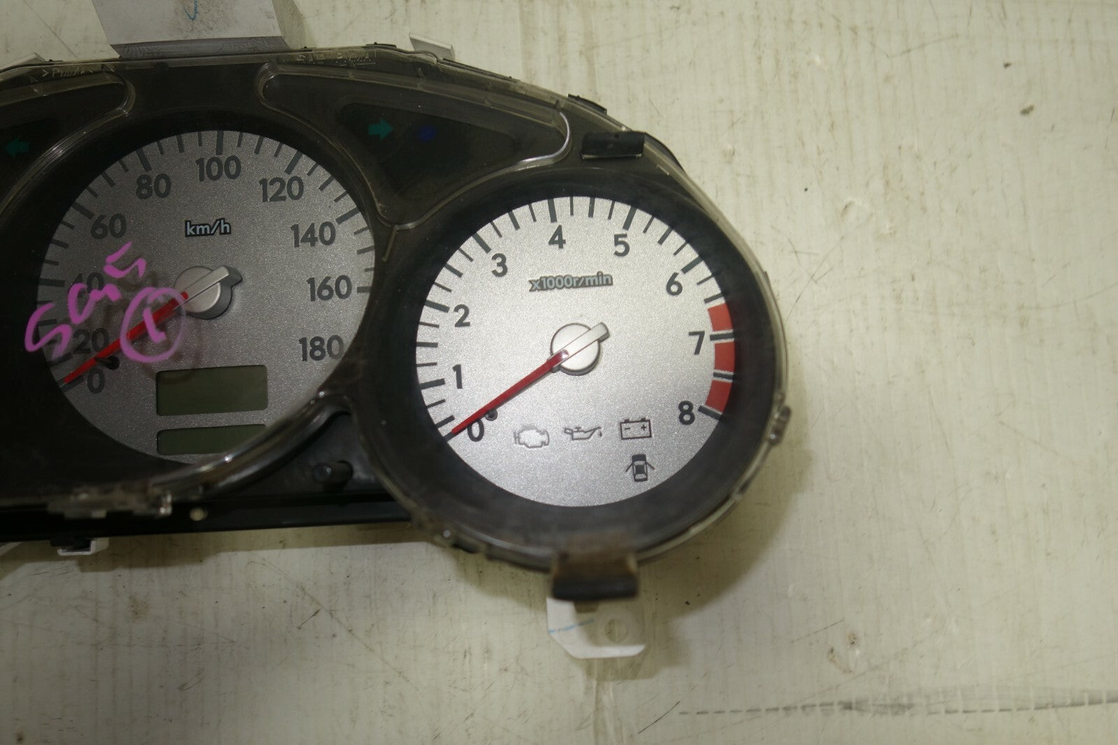 JDM 2003-2008 SUBARU FORESTER SG5 MANUAL 5 SPEED GAUGE CLUSTER SPEEDOMETER